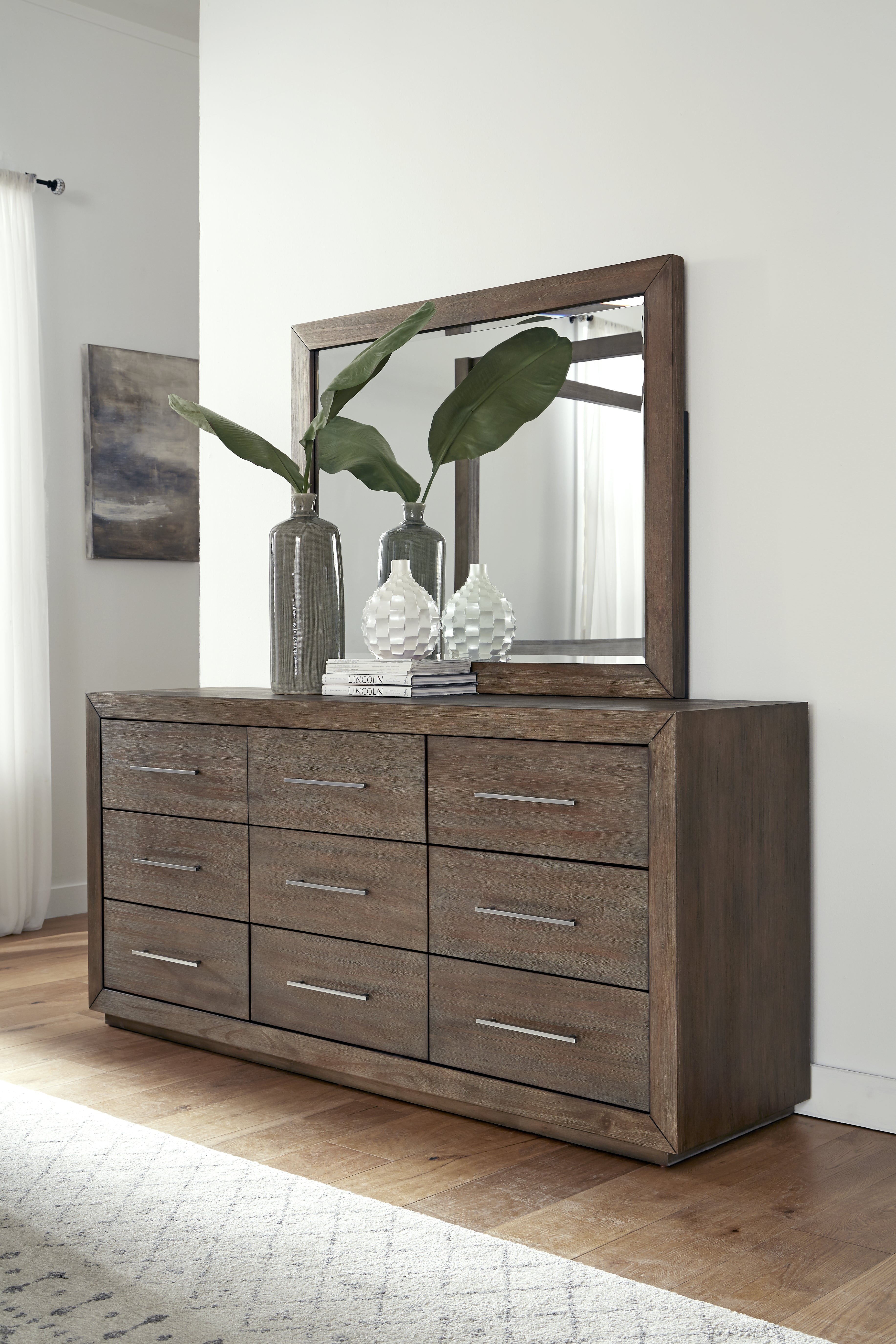Melbourne Nine Drawer Dresser in Dark Pine - What A Room