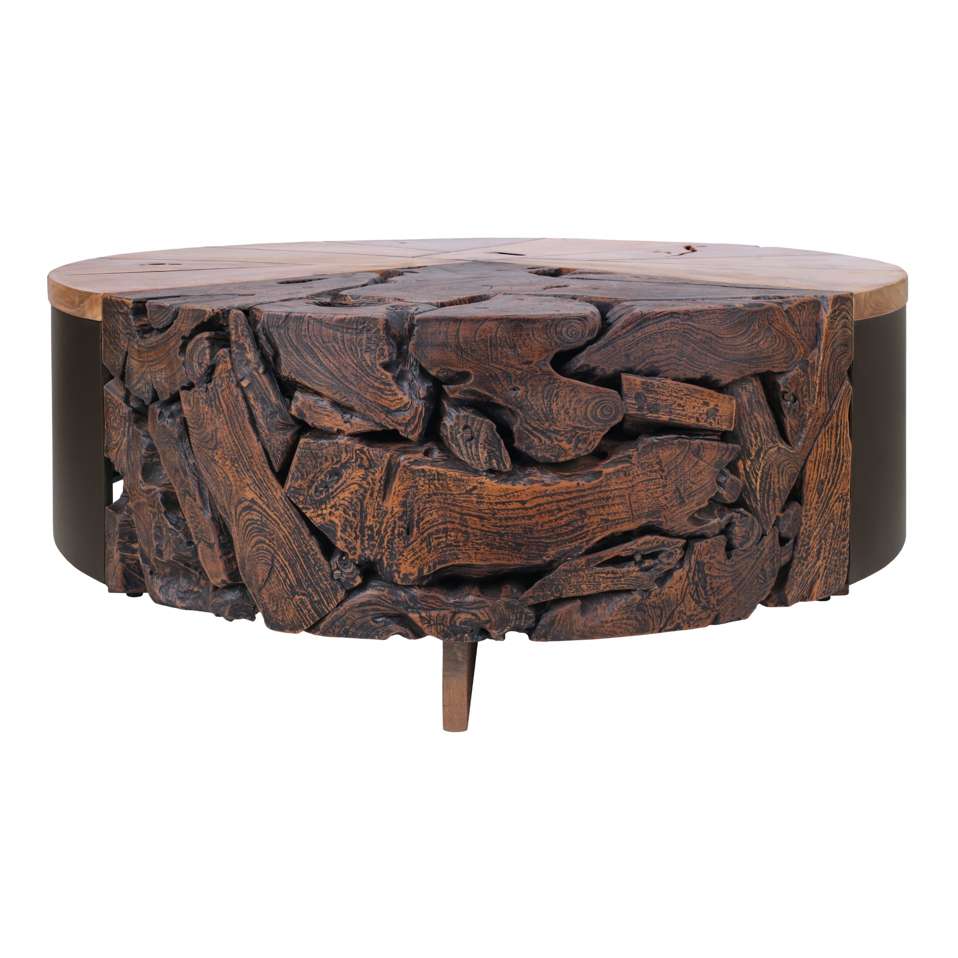 Brizo Reclaimed Teak Coffee Table - What A Room