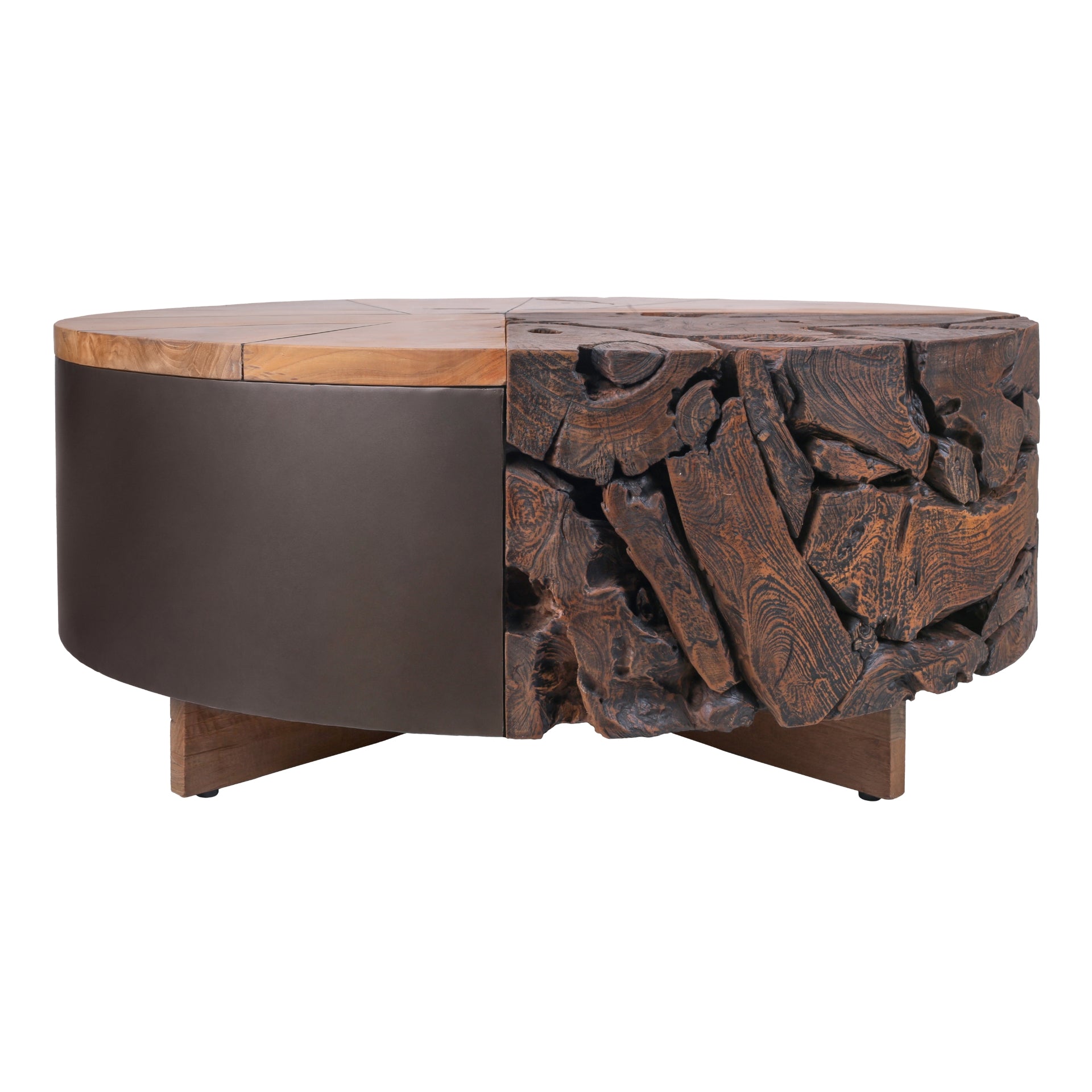 Brizo Reclaimed Teak Coffee Table - What A Room
