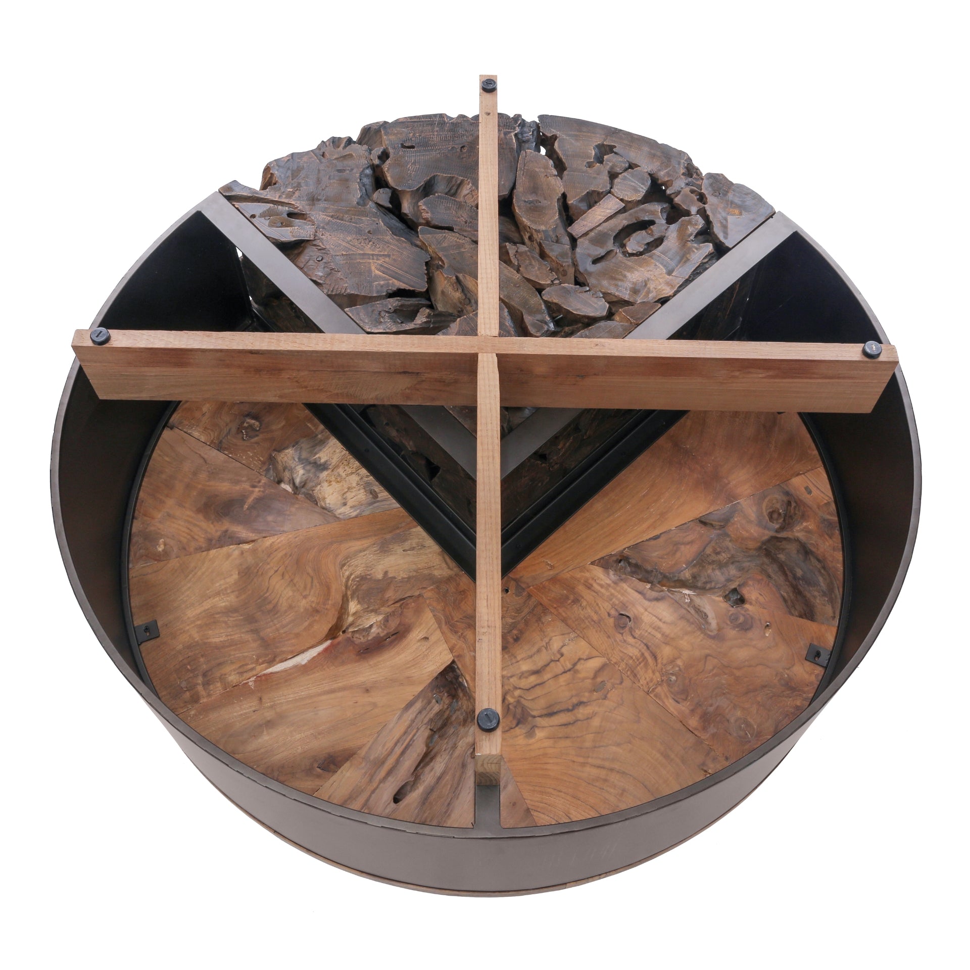 Brizo Reclaimed Teak Coffee Table - What A Room