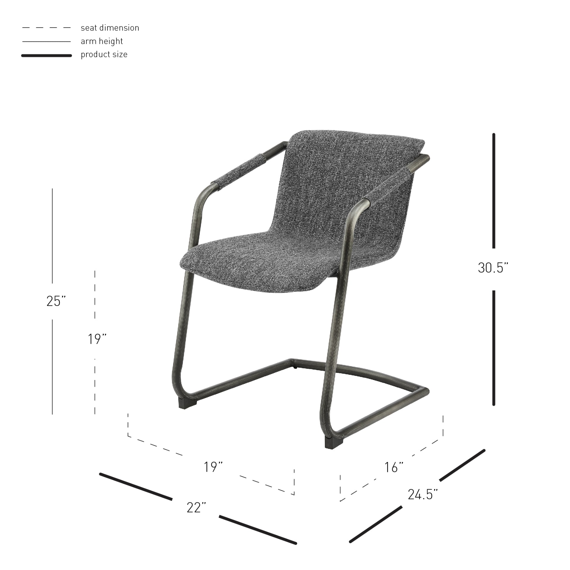 Indy Fabric Dining Side Chair (Set of 2) - What A Room