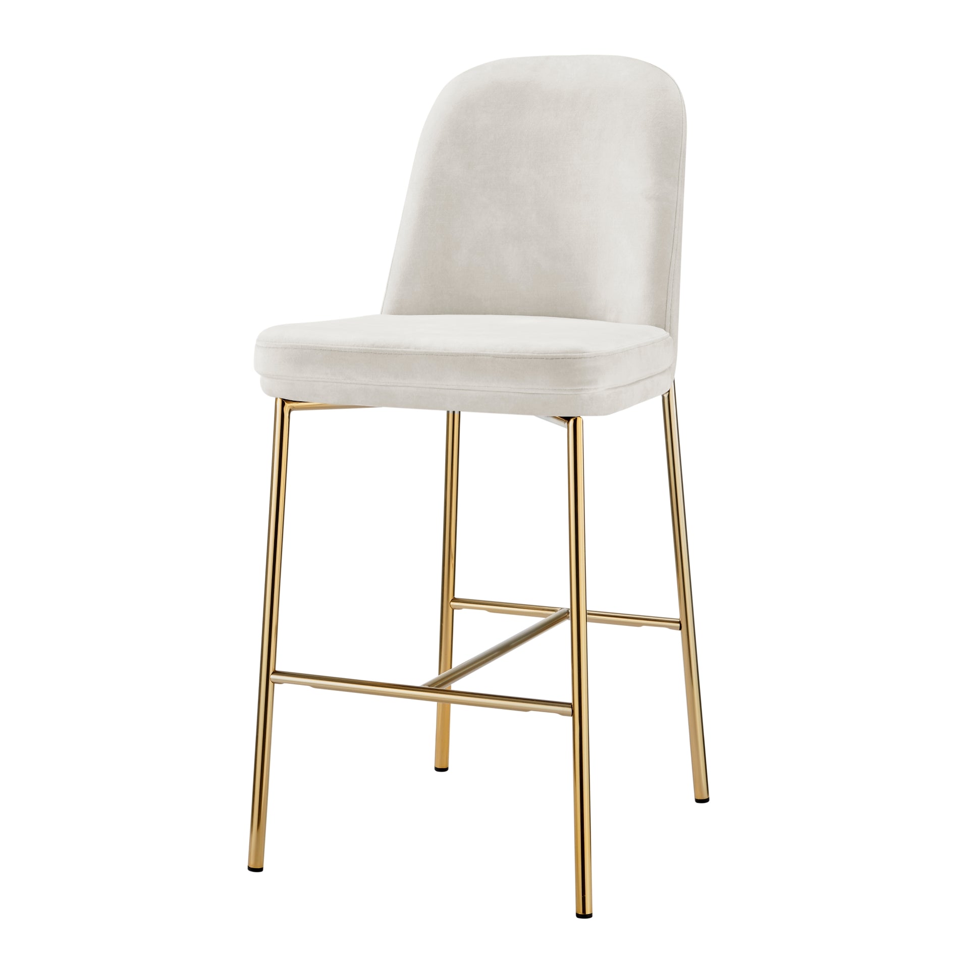 Keisha  Velvet Counter Stool (Set of 2) - What A Room