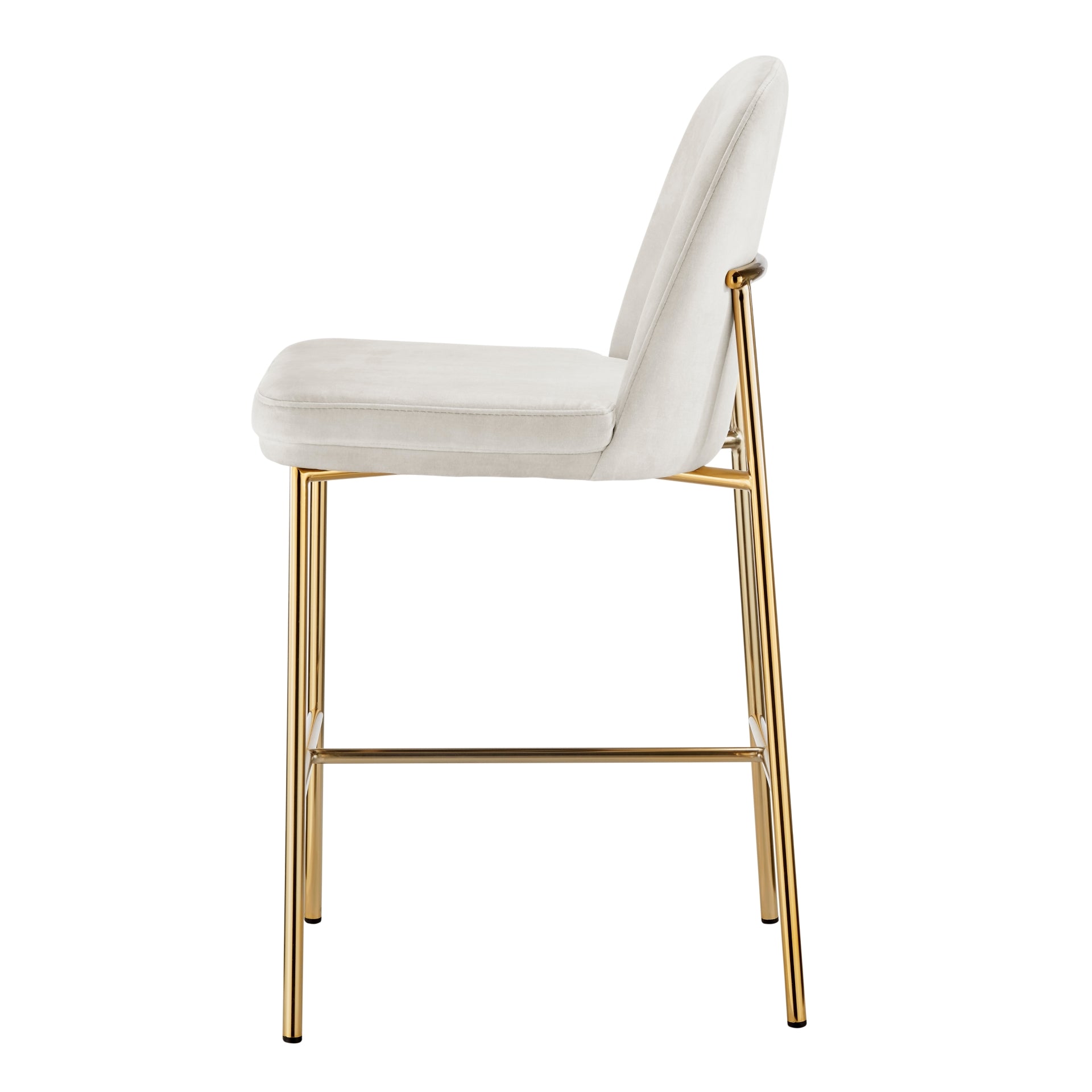 Keisha  Velvet Counter Stool (Set of 2) - What A Room