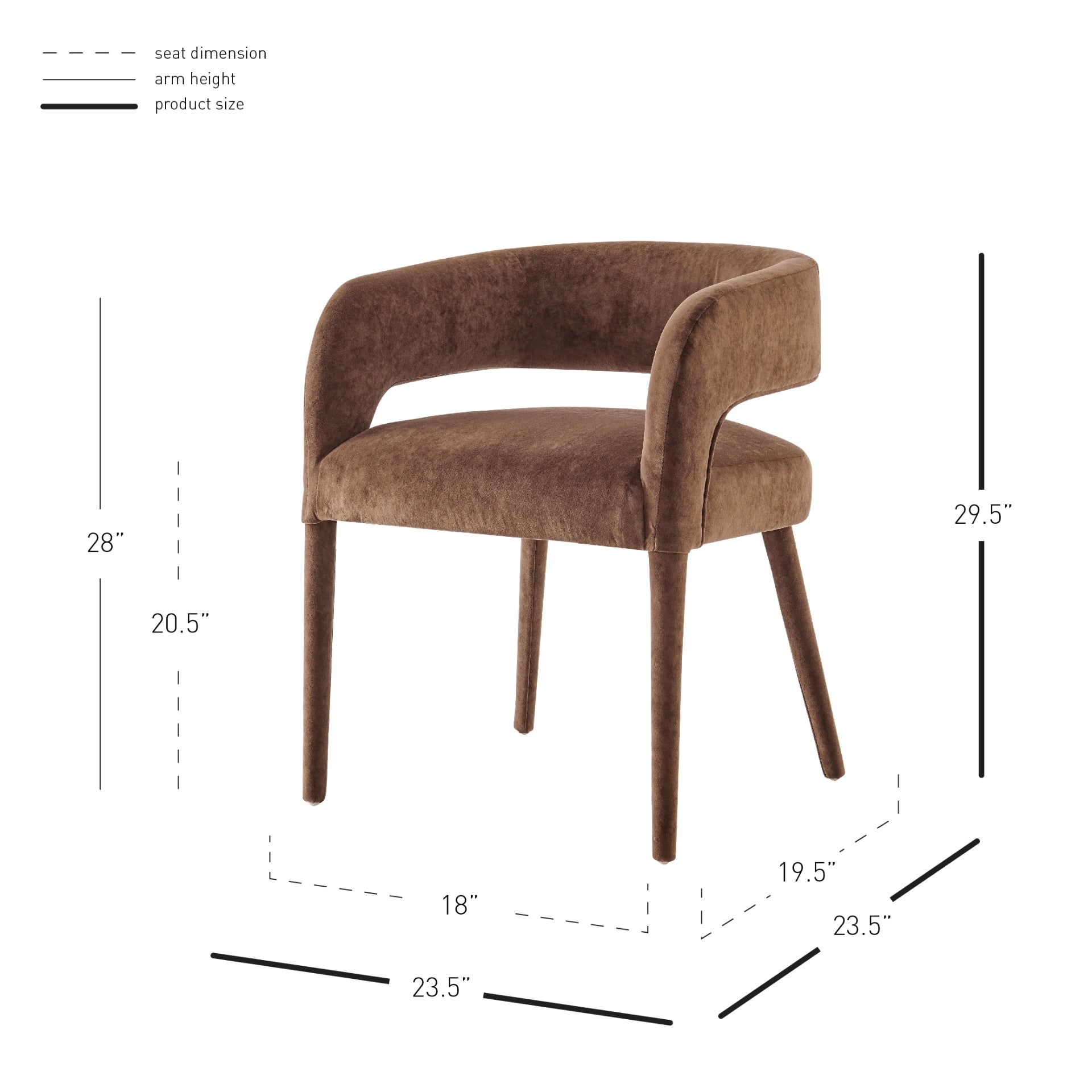 Lauryn Velvet Dining Side Chair - What A Room