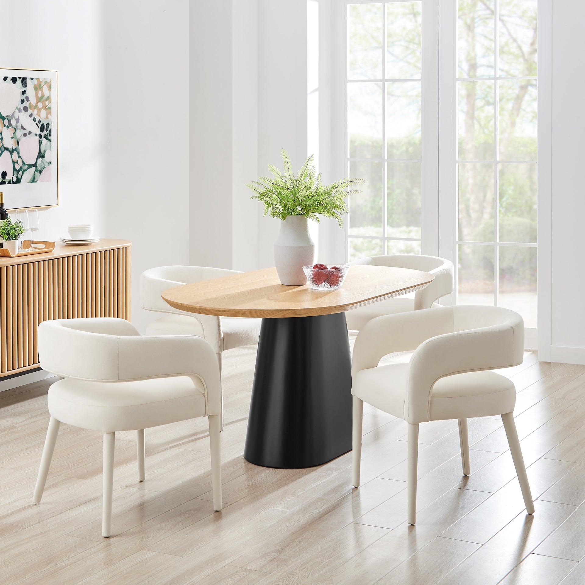 Lauryn Velvet Dining Side Chair - What A Room