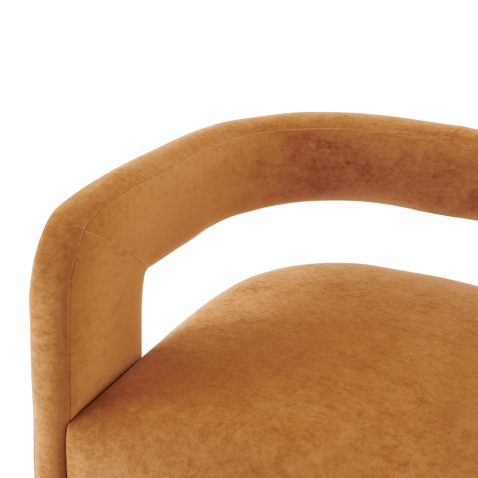 Althea Velvet Accent Arm Chair - What A Room