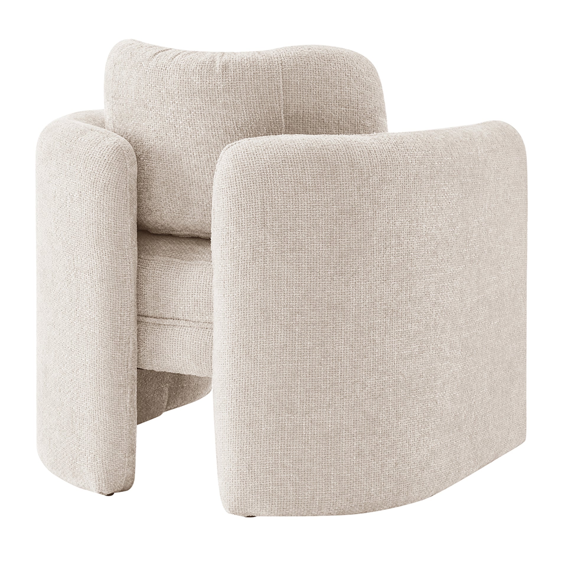 Deryll Fabric Accent Arm Chair - What A Room