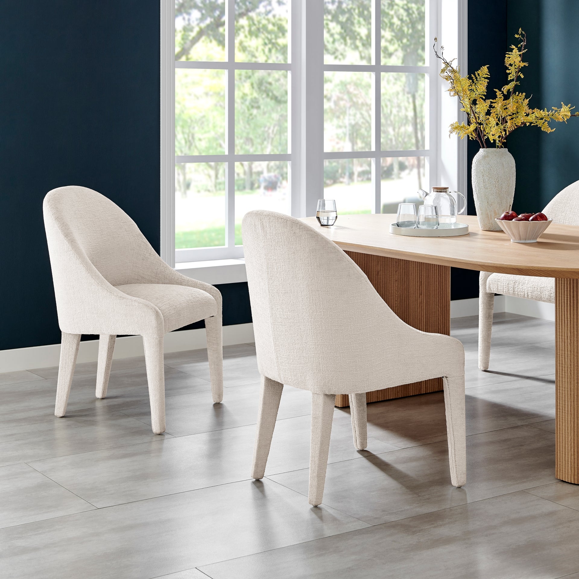 Stacy Fabric Dining Side Chair - What A Room