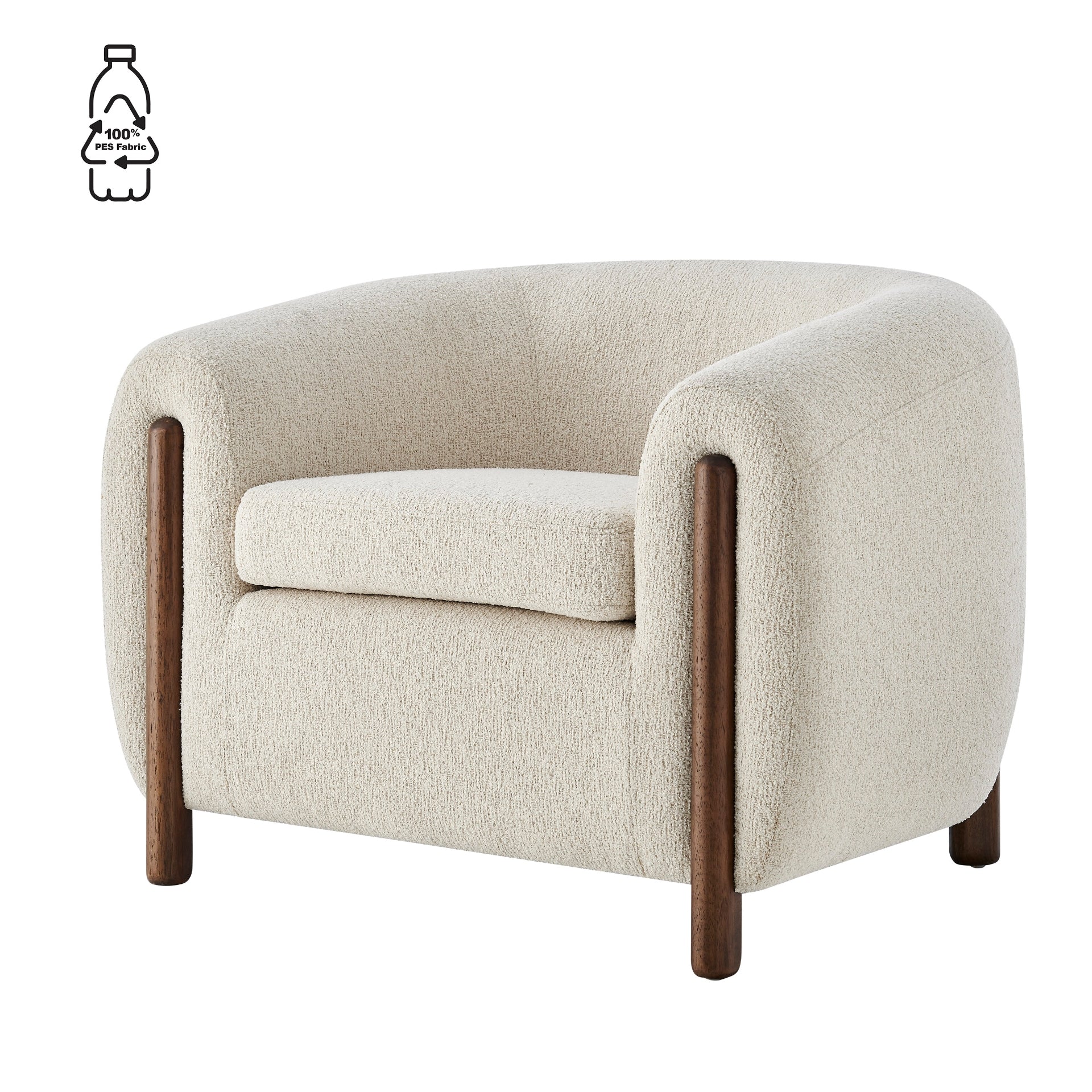 Cordelia Fabric Accent Arm Chair - What A Room