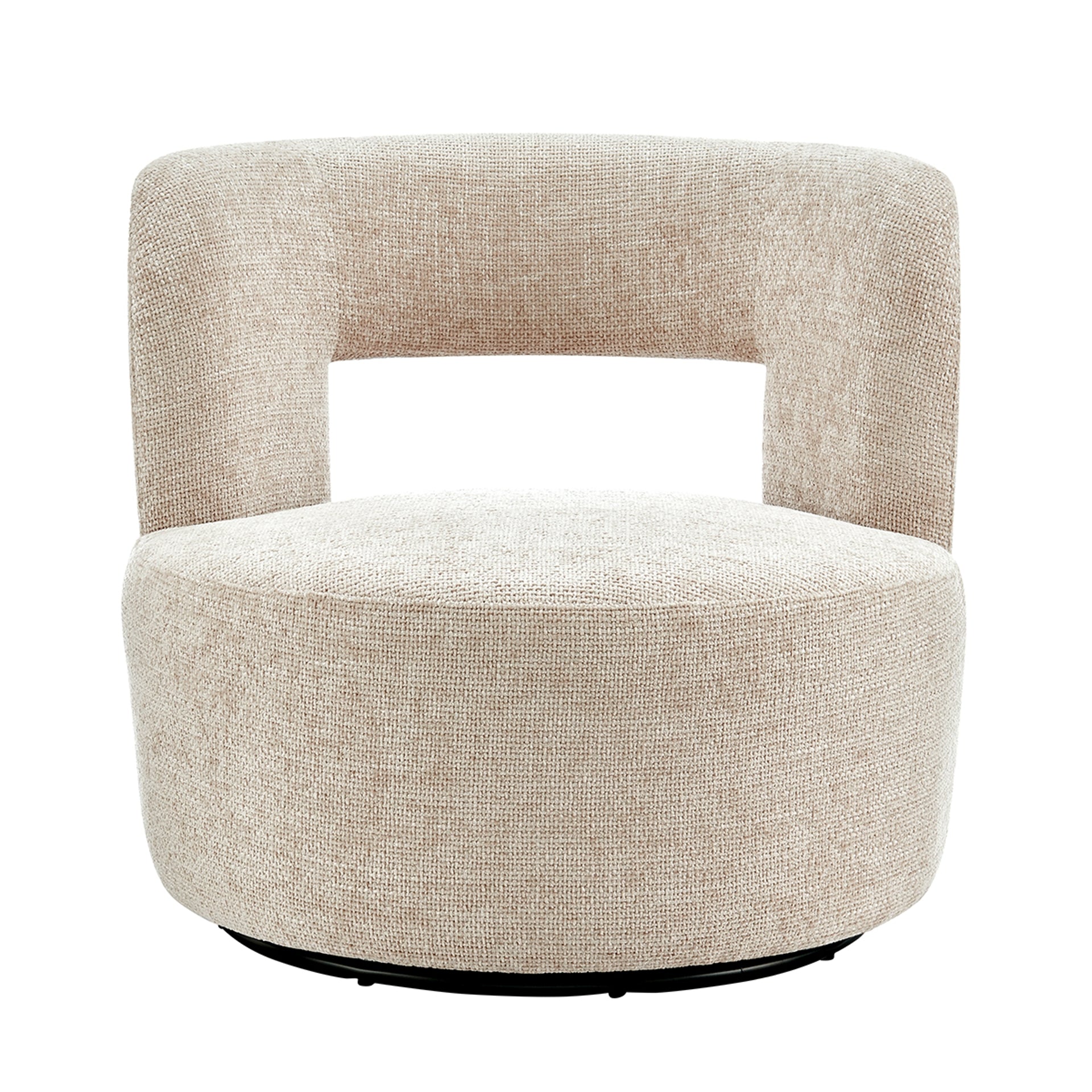 Jazzlyn Fabric Swivel Accent Chair - What A Room