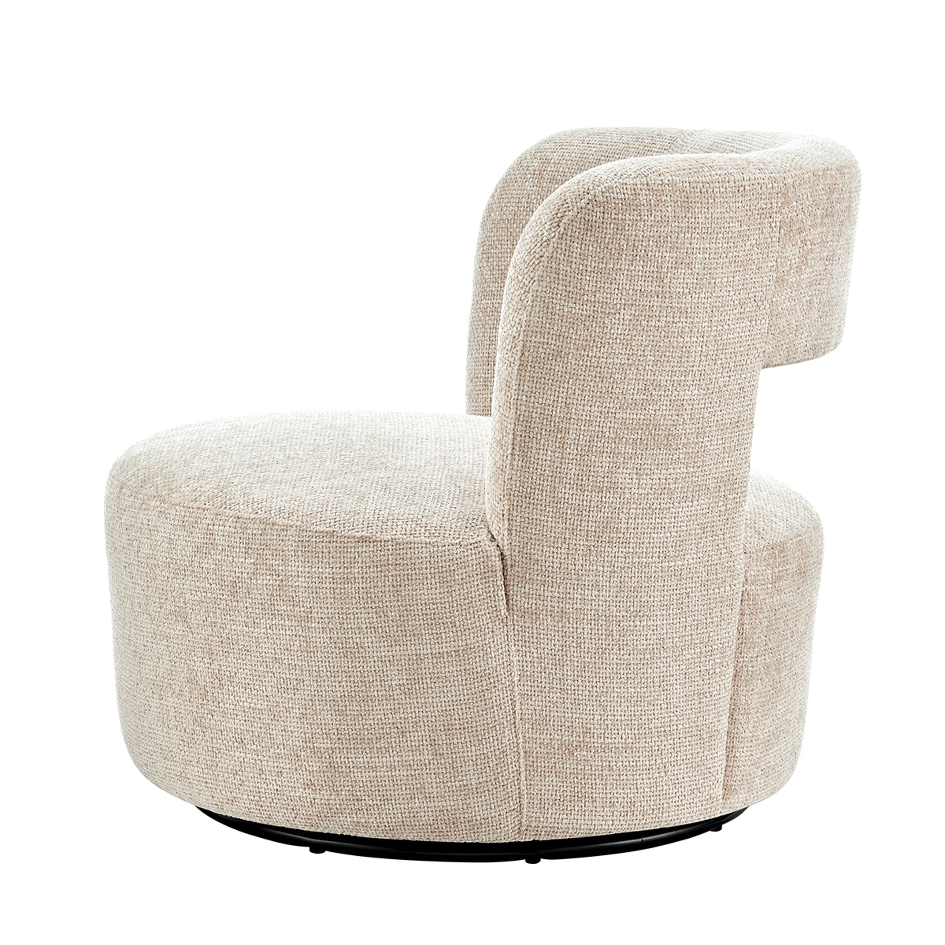 Jazzlyn Fabric Swivel Accent Chair - What A Room