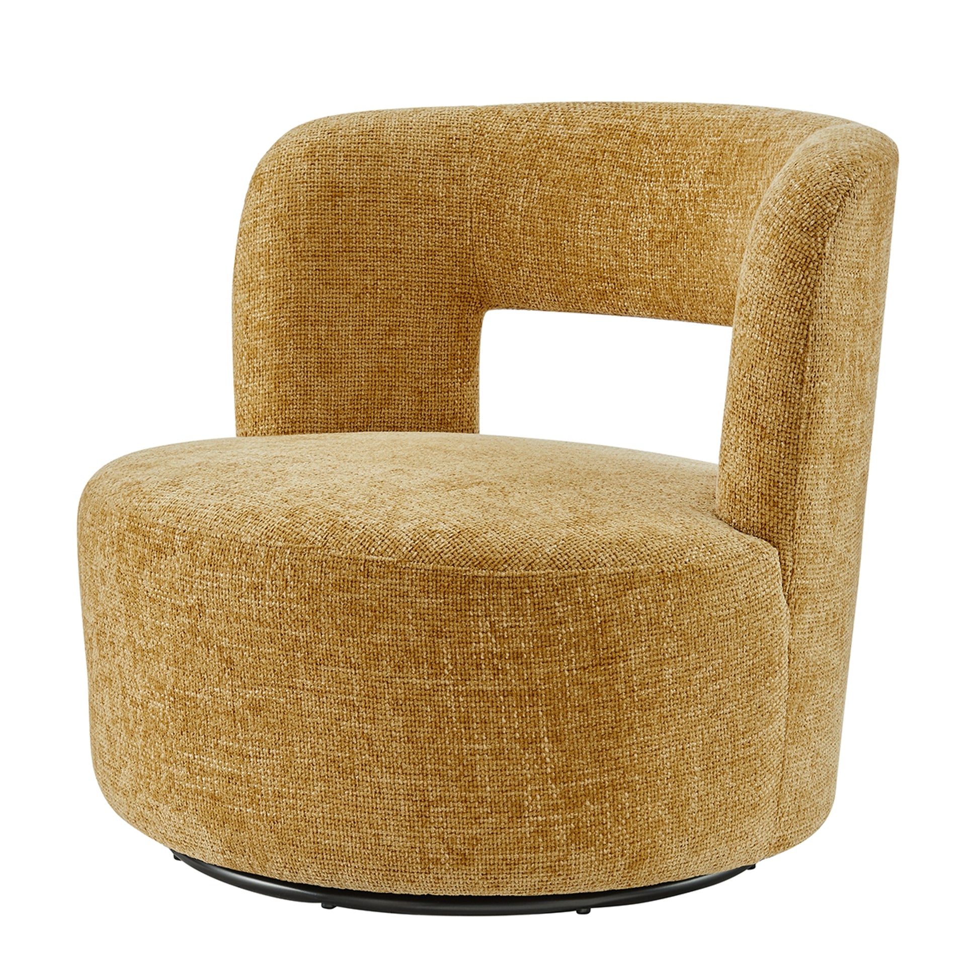 Jazzlyn Fabric Swivel Accent Chair - What A Room