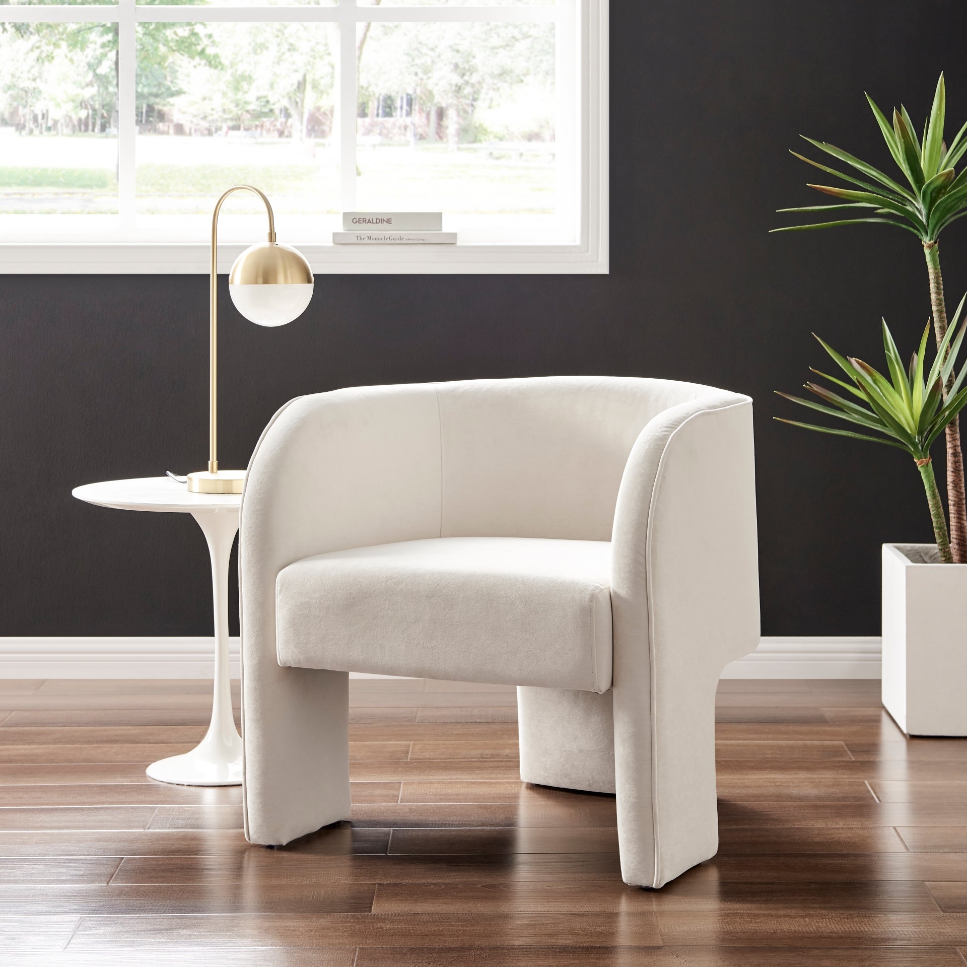 Matteo Velvet Accent Arm Chair - What A Room