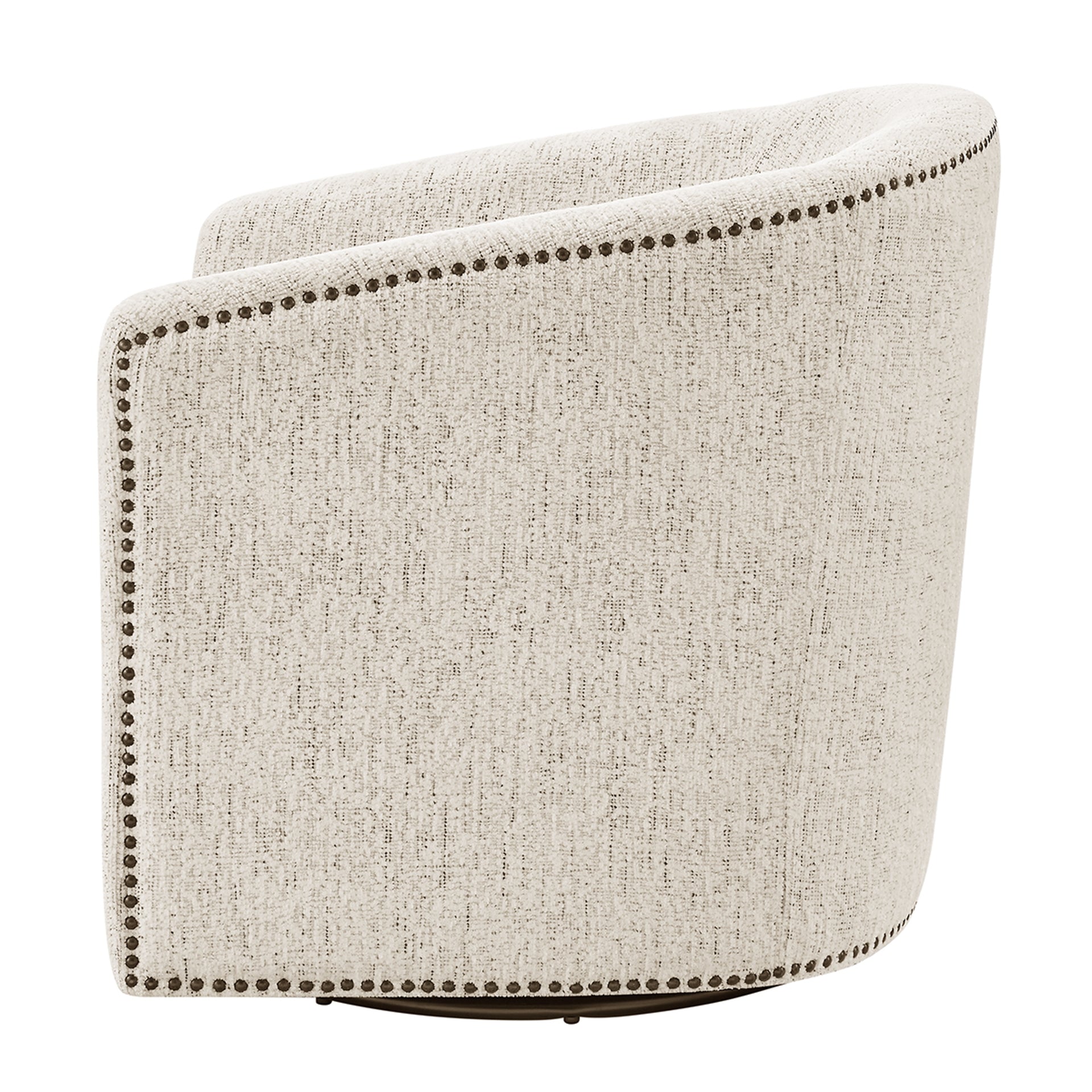 Ernest Fabric Swivel Accent Arm Chair - What A Room