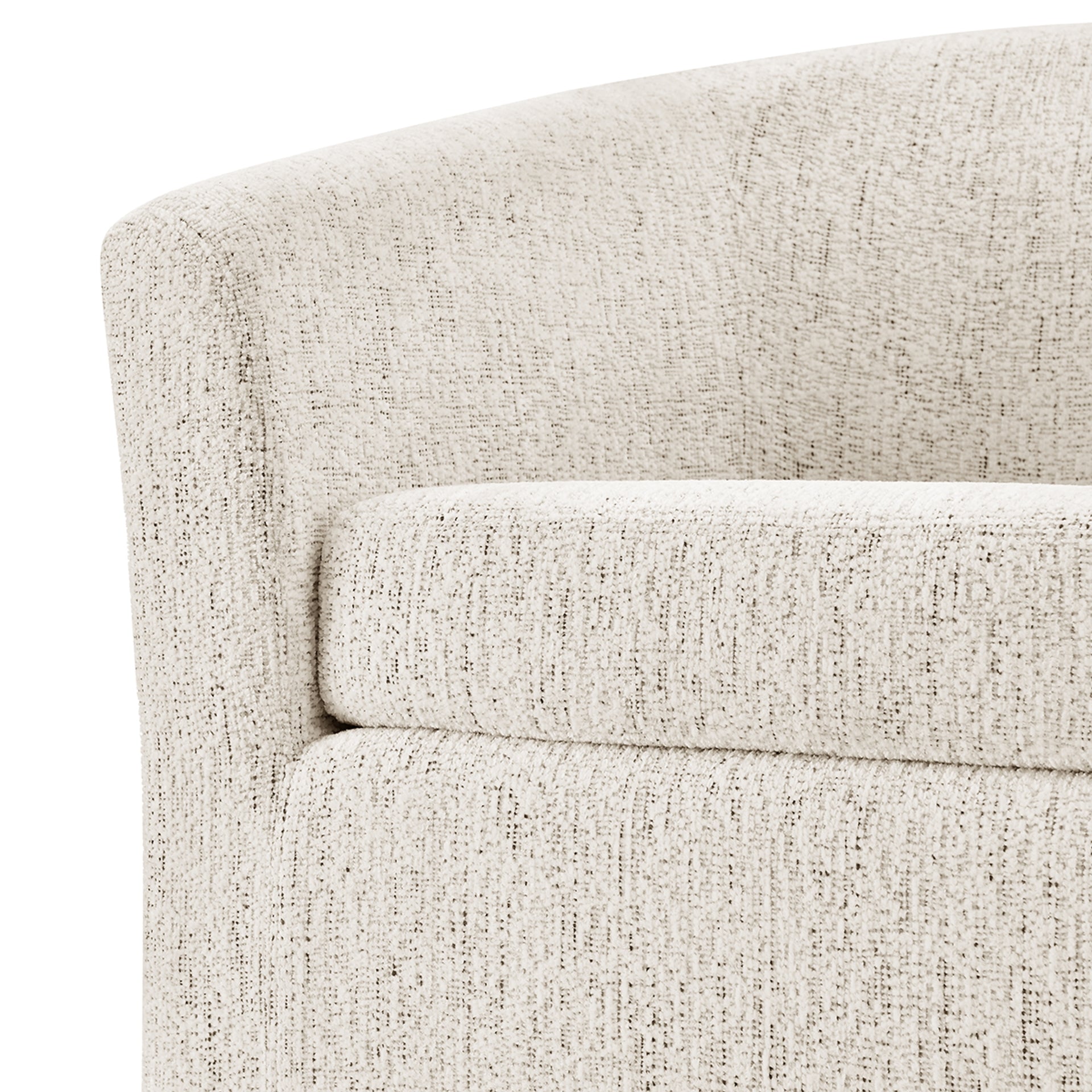 Ernest Fabric Swivel Accent Arm Chair - What A Room