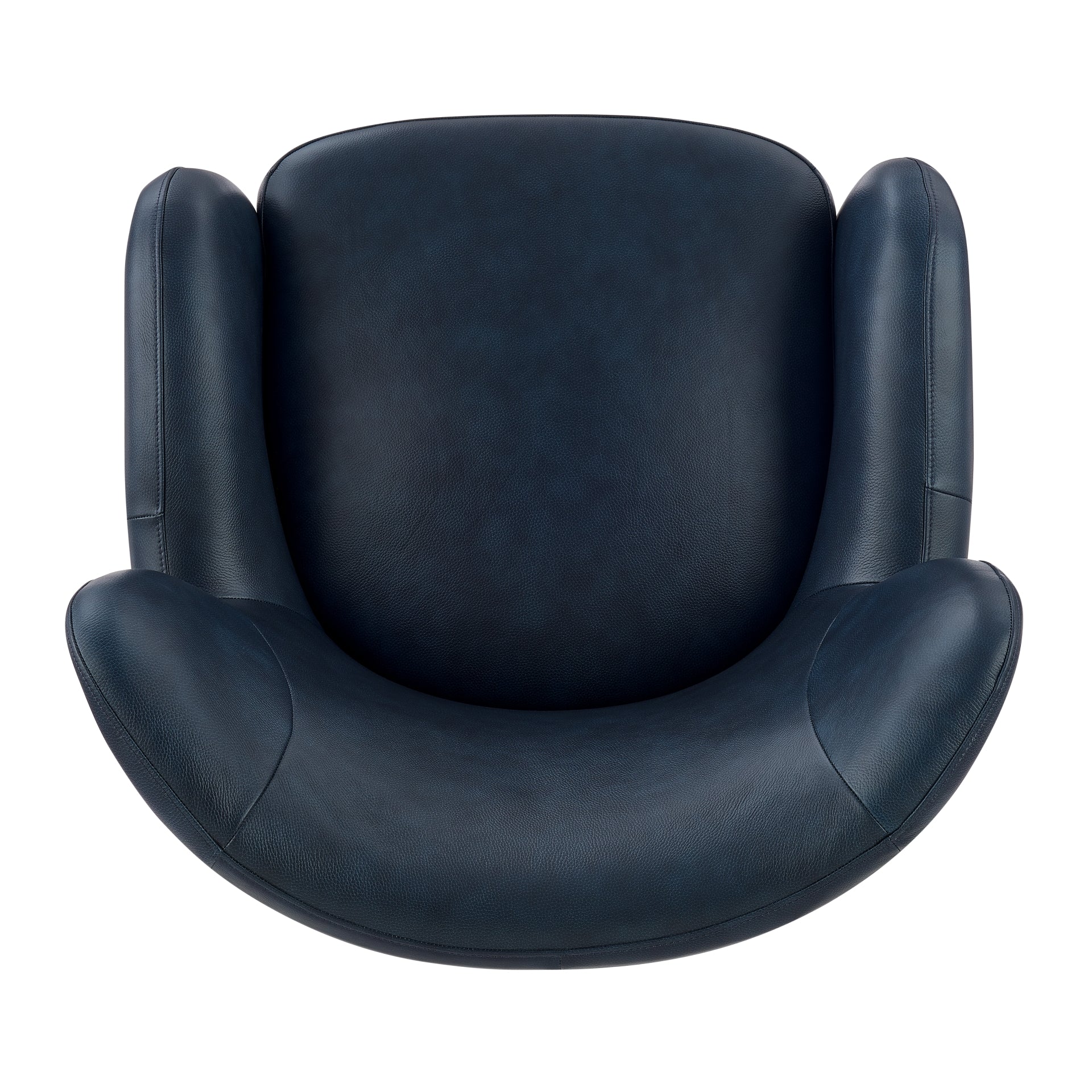 Tiffany  Top Grain Leather Accent Arm Chair - What A Room