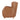 Tiffany Top Grain Leather Accent Arm Chair - What A Room