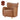 Tiffany Top Grain Leather Accent Arm Chair - What A Room