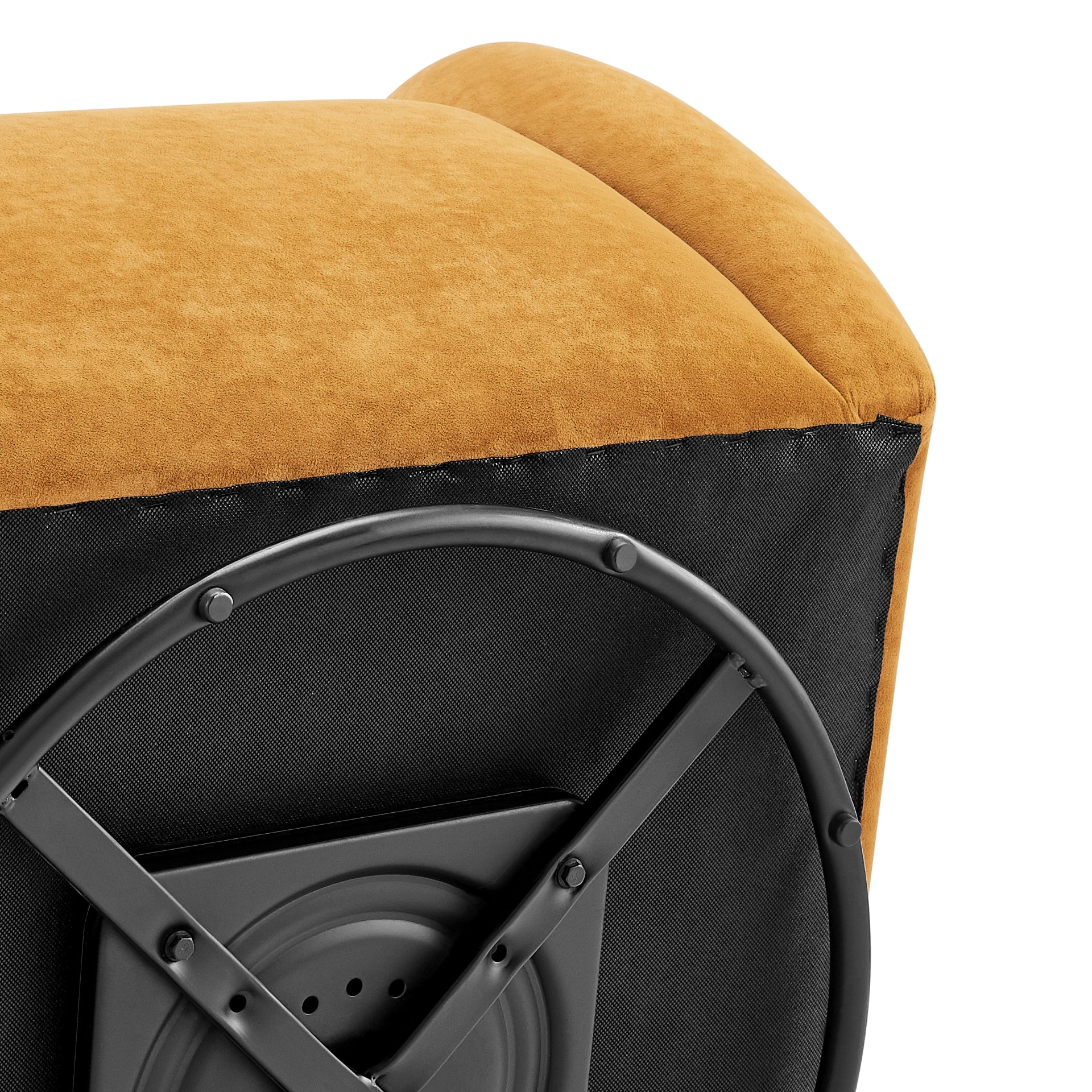 Regina Velvet Swivel Accent Arm Chair - What A Room