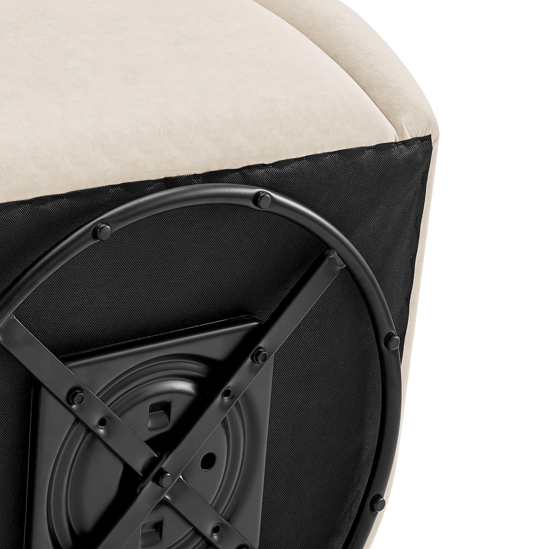 Regina Velvet Swivel Accent Arm Chair - What A Room