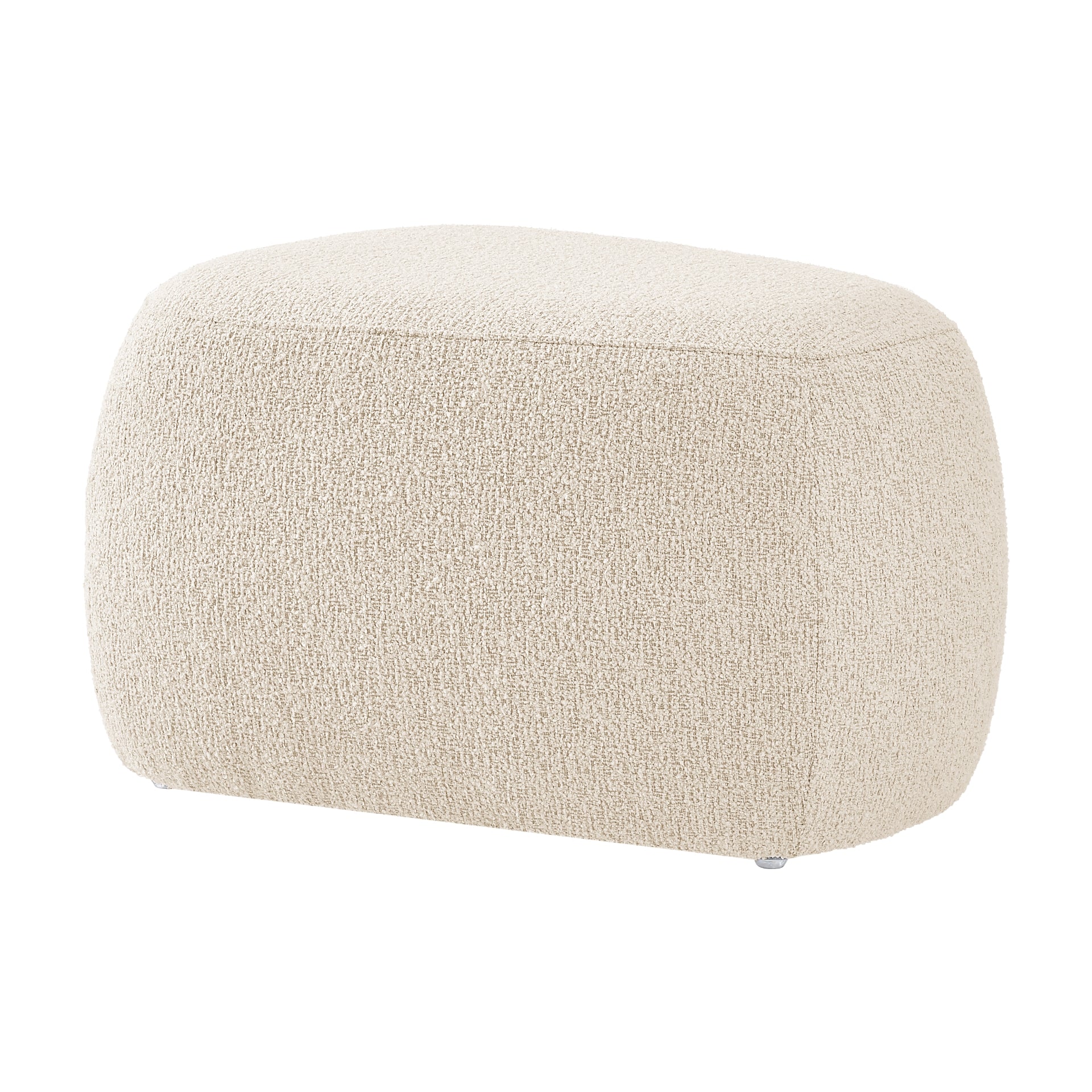 Carlese Fabric Small Ottoman - What A Room