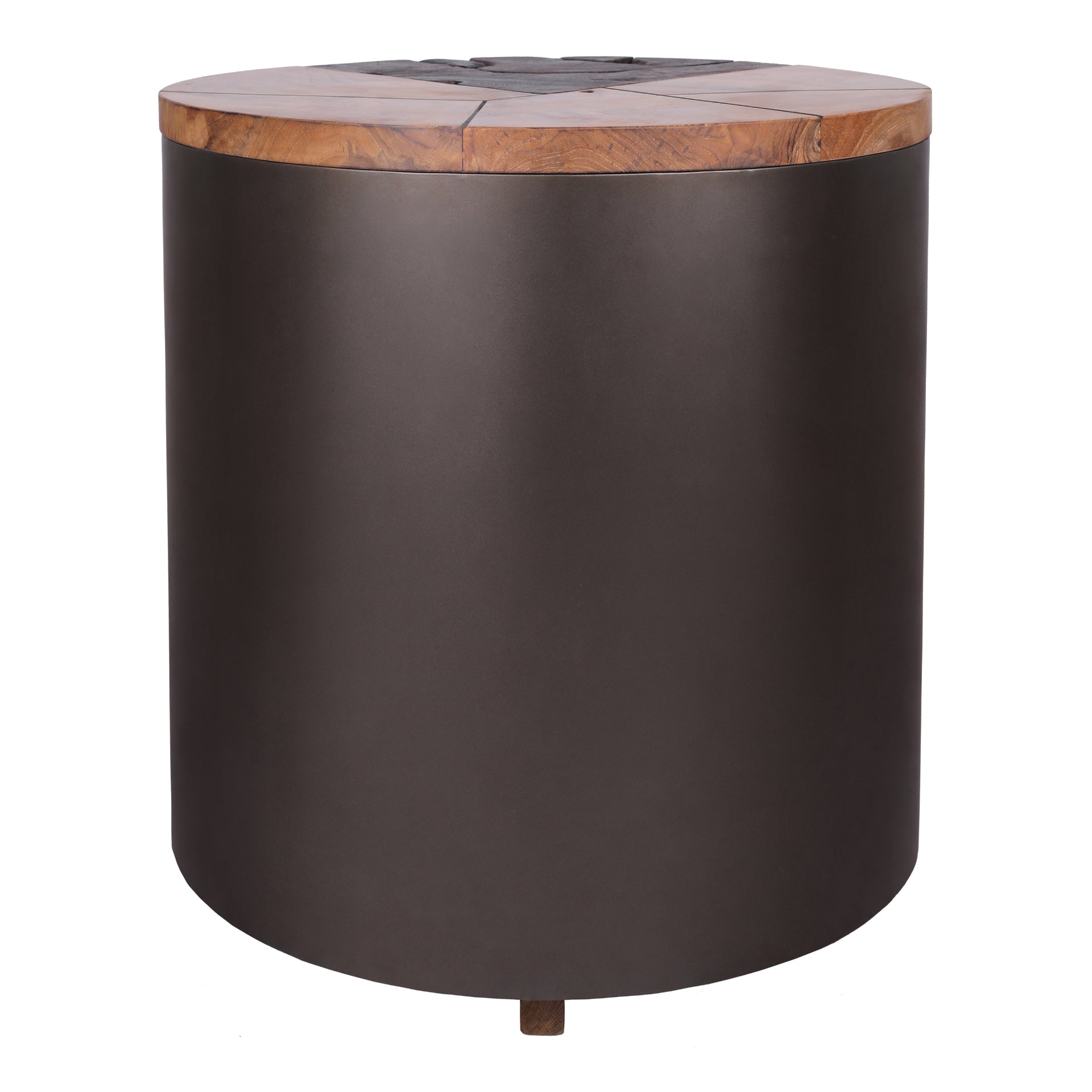 Brizo Reclaimed Teak Side/End Table - What A Room