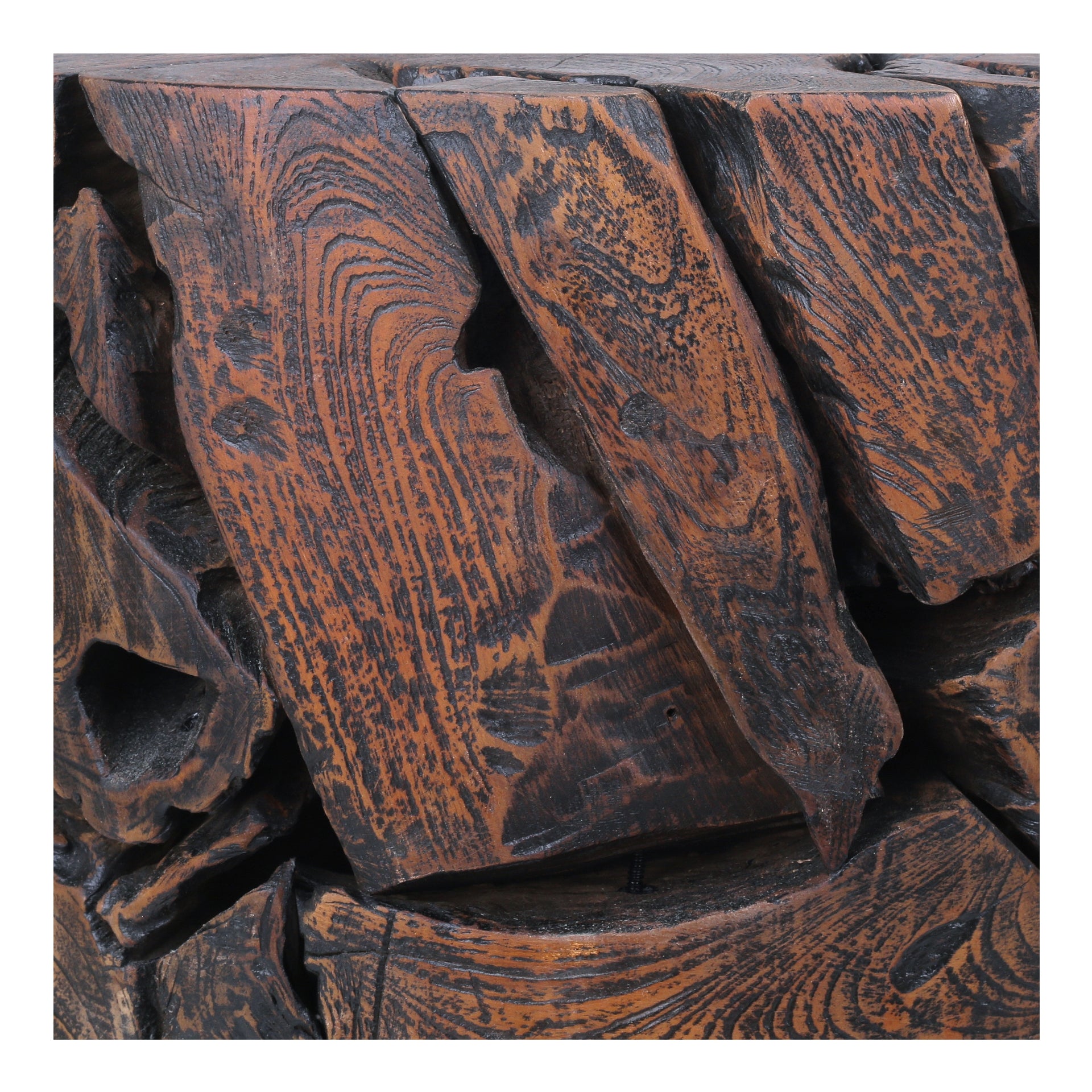 Brizo Reclaimed Teak Side/End Table - What A Room