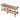 Damara Rattan Bench w/ Shelf - What A Room