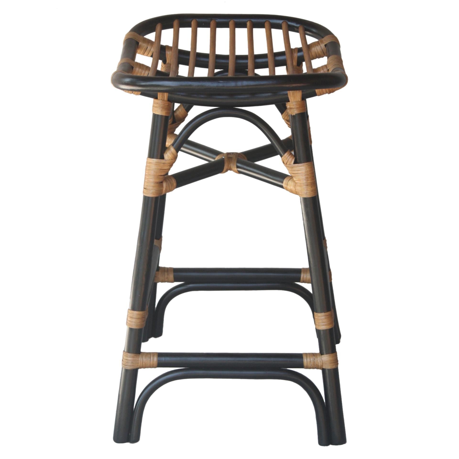 Damara Rattan Counter Stool - What A Room
