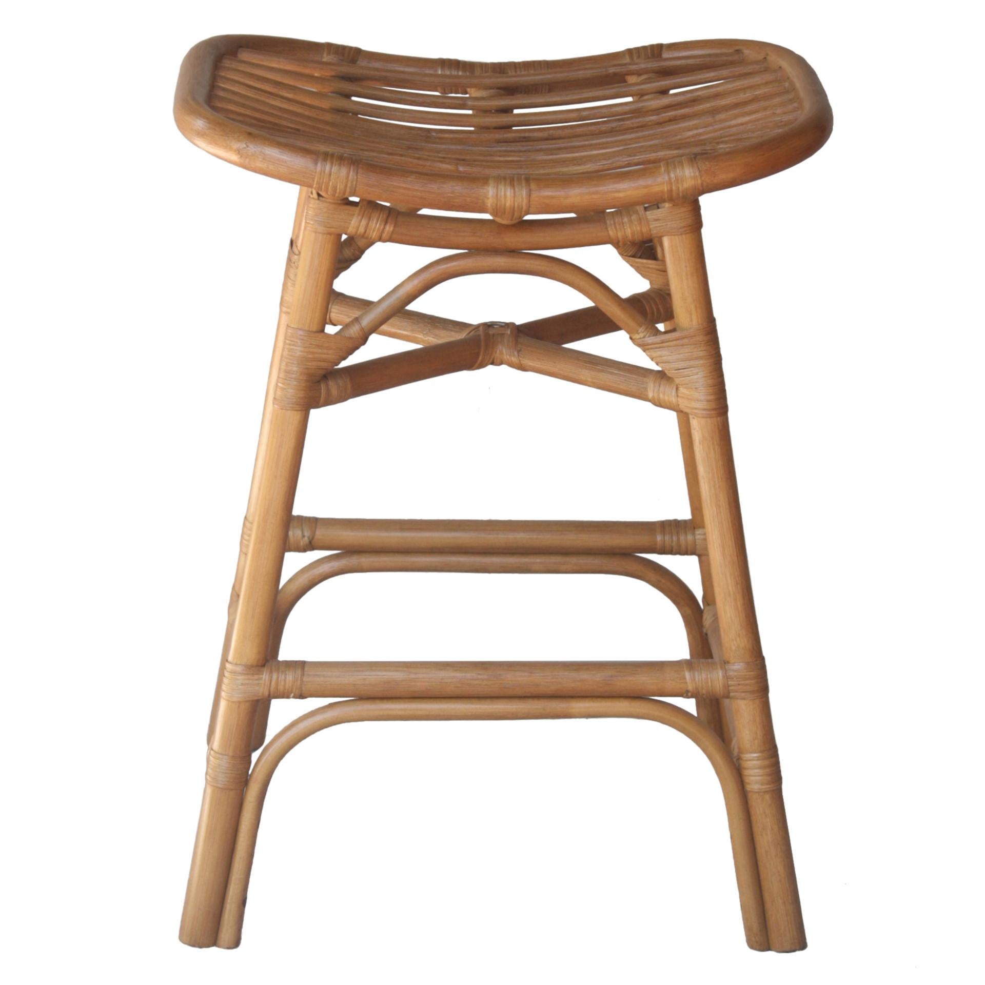 Damara Rattan Counter Stool - What A Room