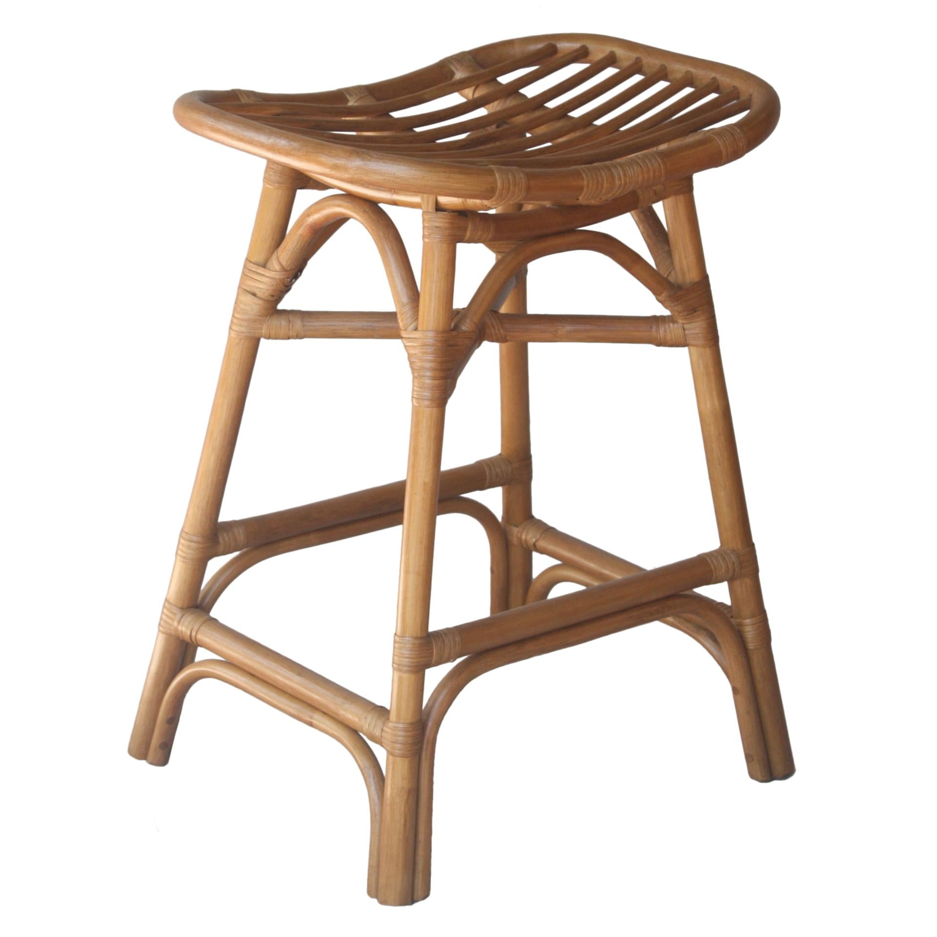 Damara Rattan Counter Stool - What A Room