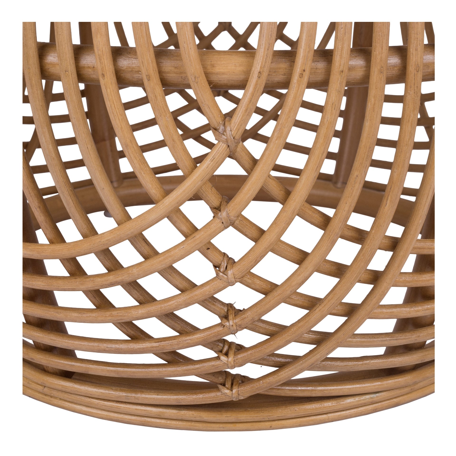 Arlo Rattan Side/ End Table w/ Wood Top - What A Room