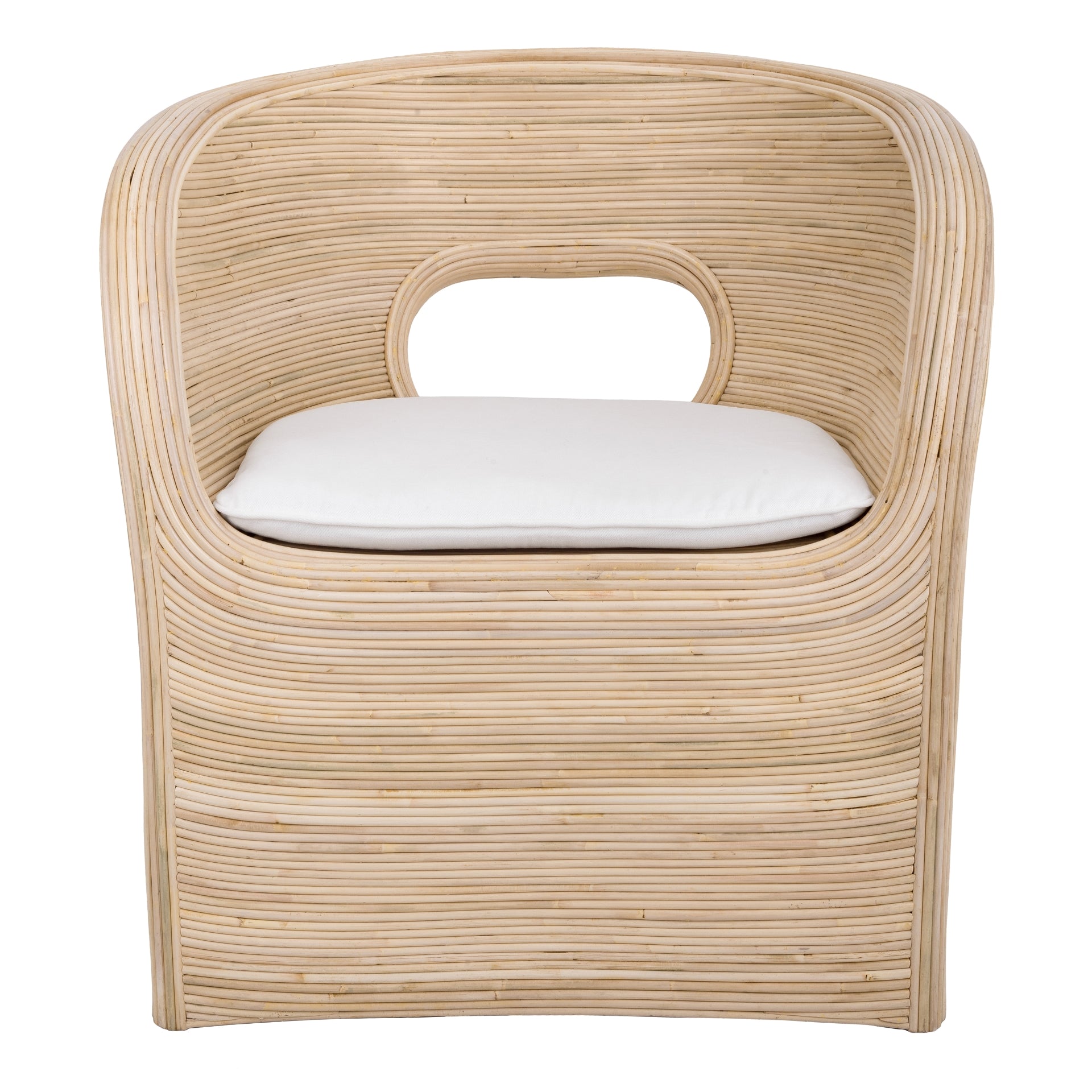 Marissa Rattan Accent Arm Chair - What A Room