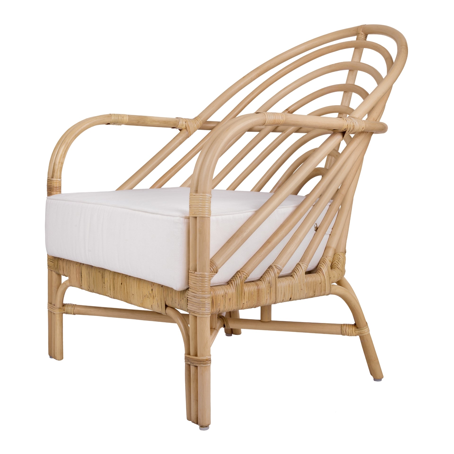 Lana Rattan Accent Arm Chair - What A Room
