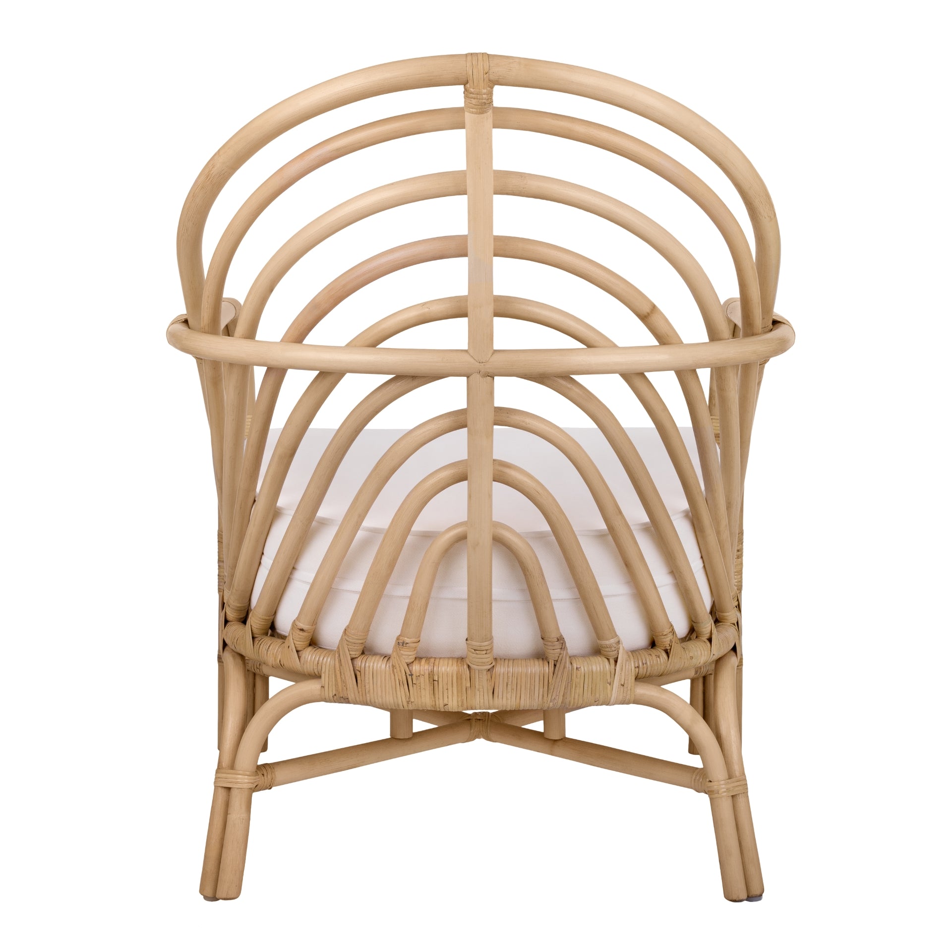 Lana Rattan Accent Arm Chair - What A Room
