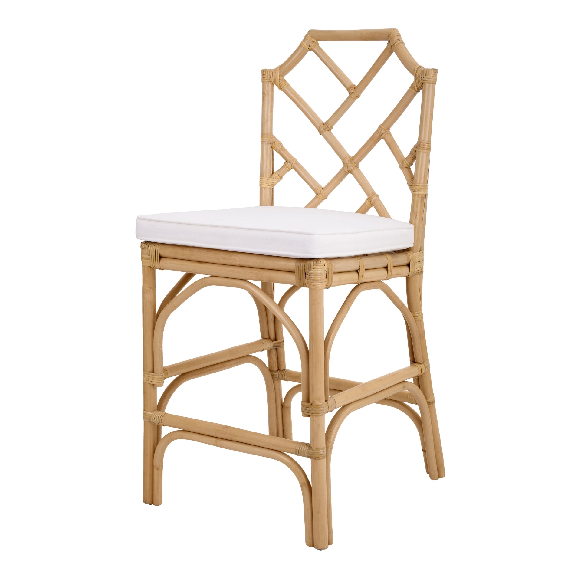 Kara Rattan Counter Stool (Set of 2) - What A Room
