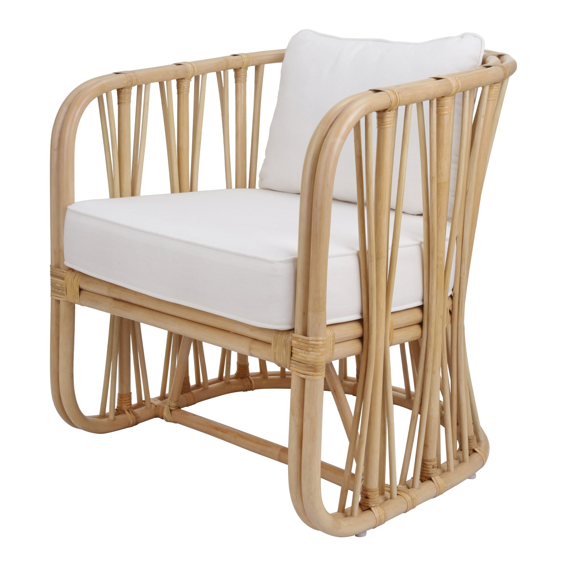 Shanaya Rattan Accent Arm Chair - What A Room