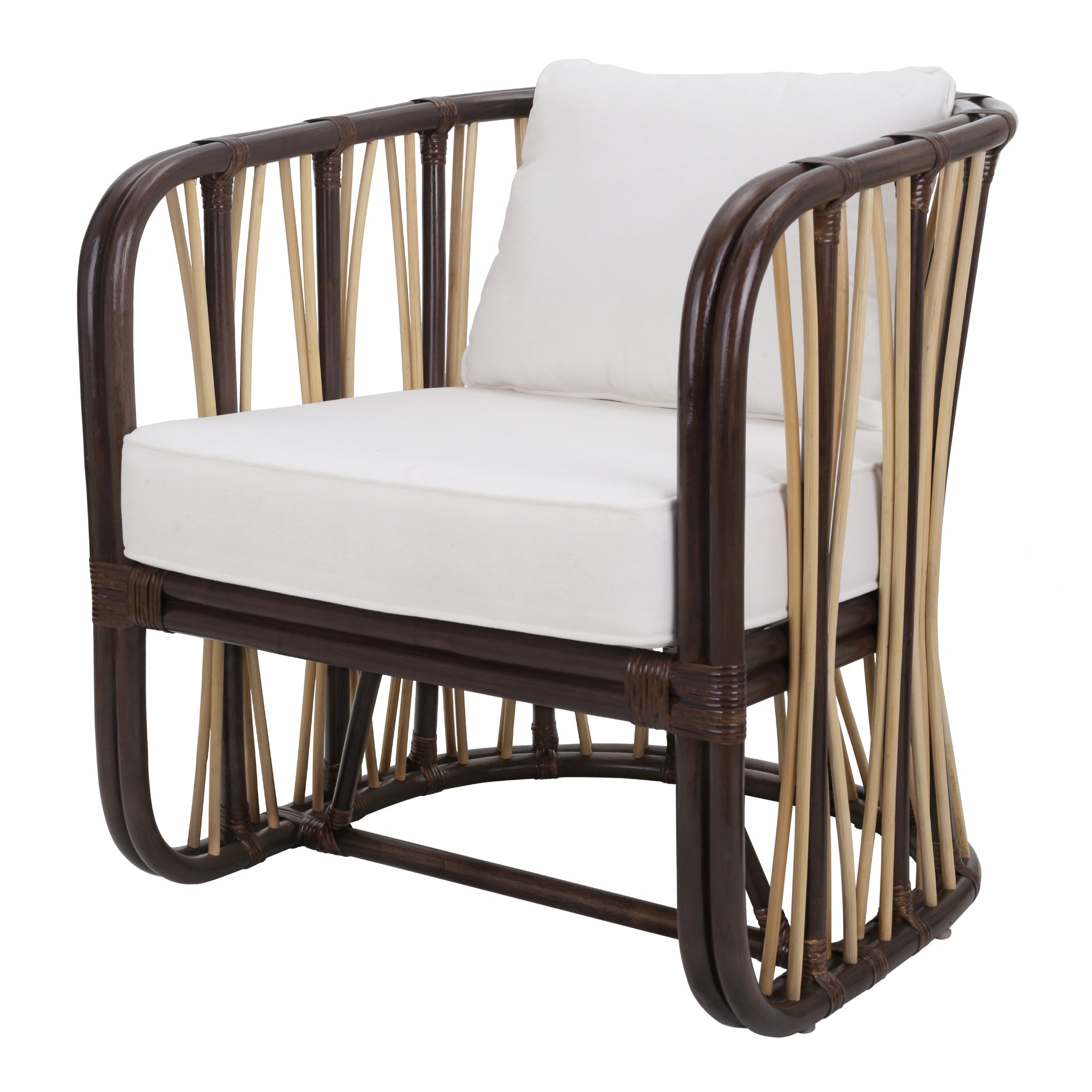 Shanaya Rattan Accent Arm Chair - What A Room