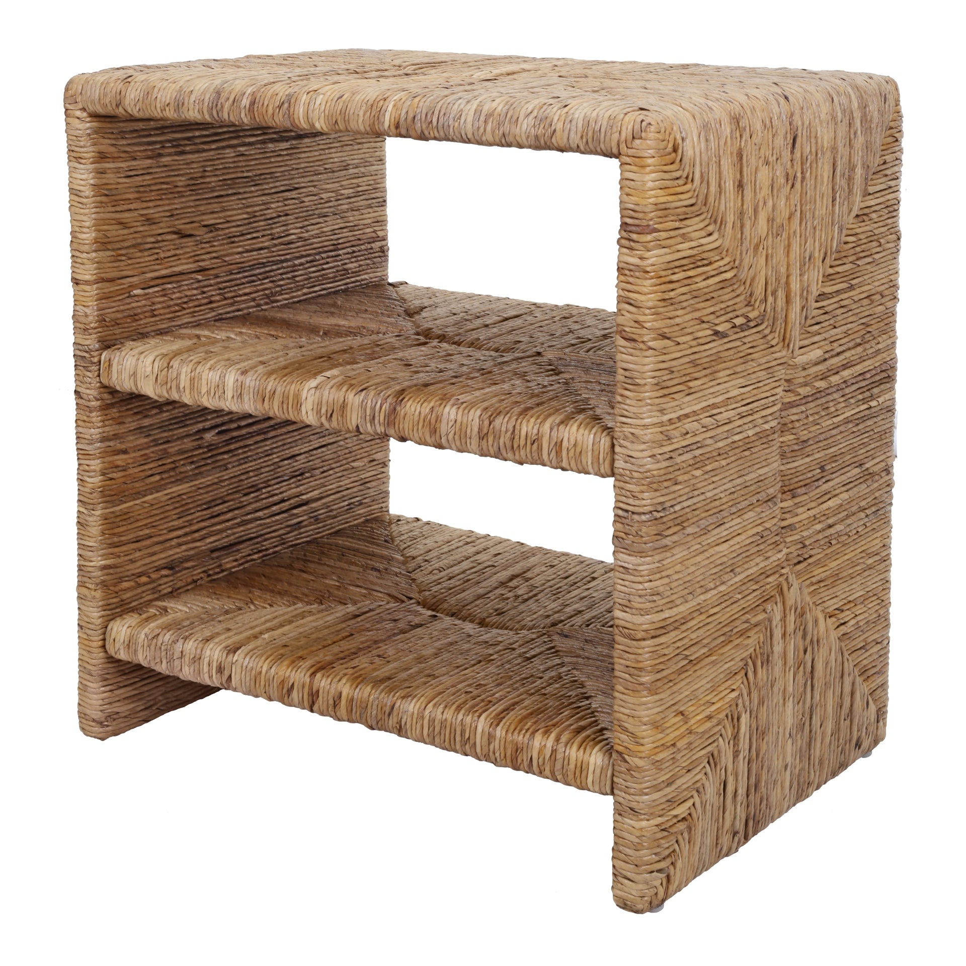 Kanza Abaca Nightstand/Side Table - What A Room