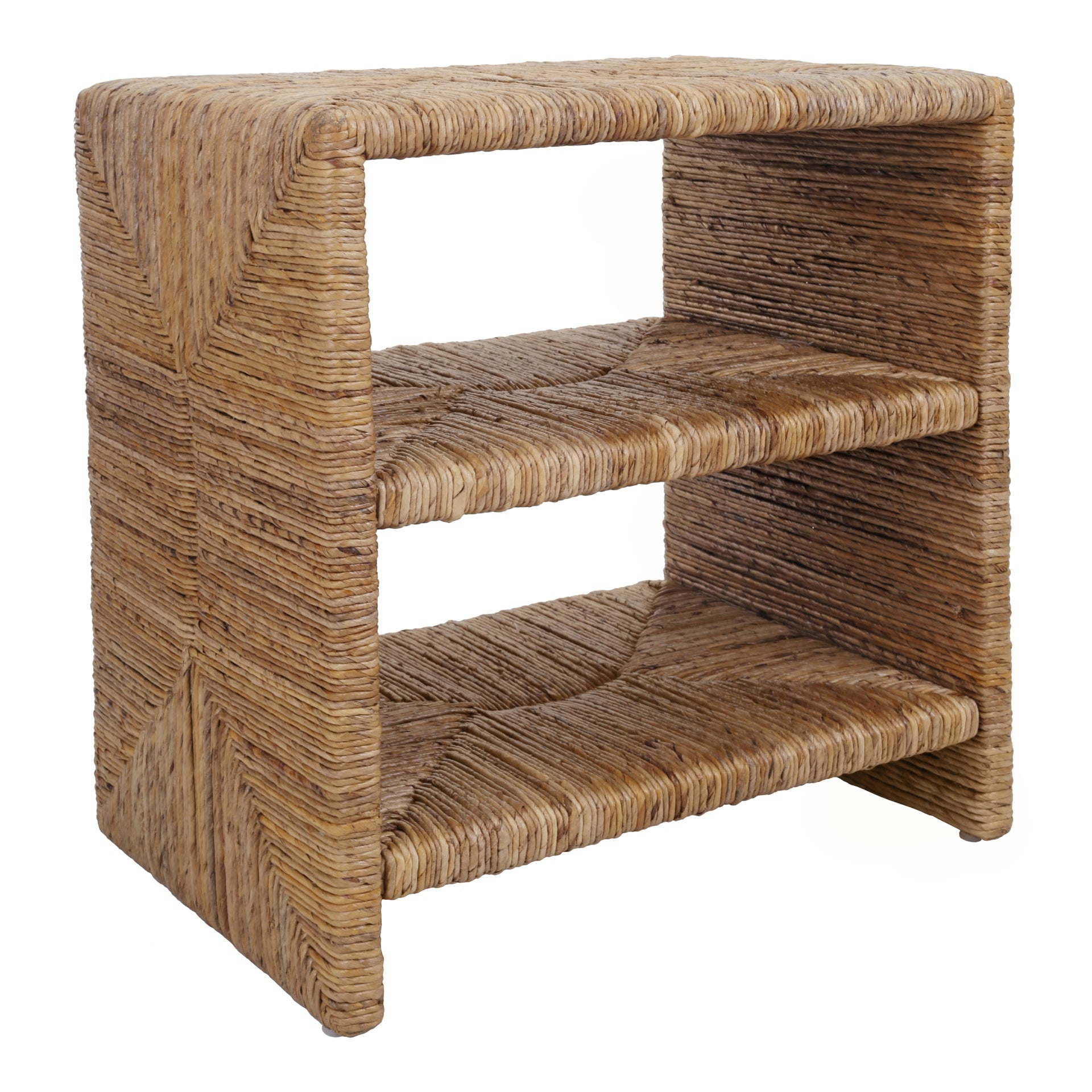 Kanza Abaca Nightstand/Side Table - What A Room