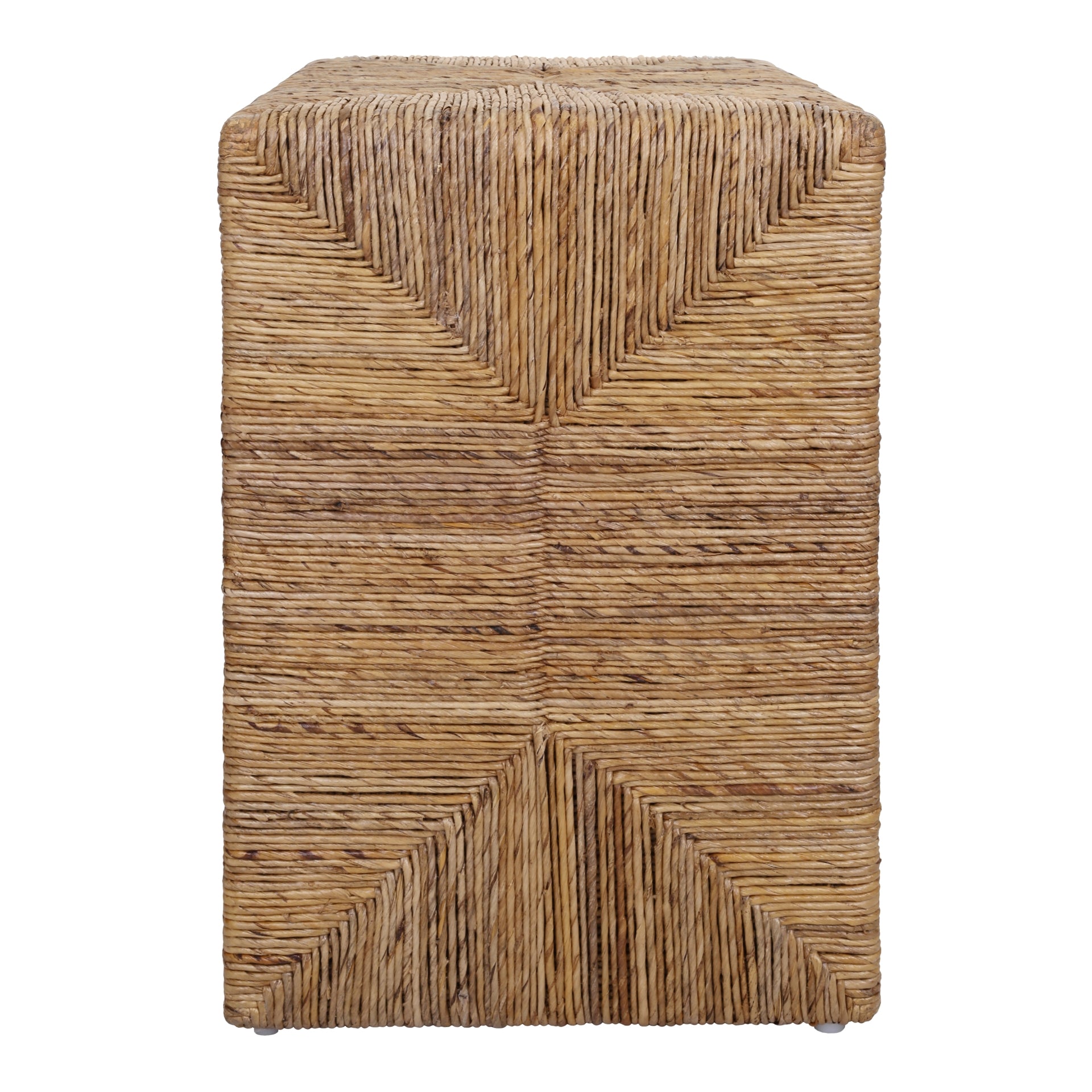 Kanza Abaca Nightstand/Side Table - What A Room