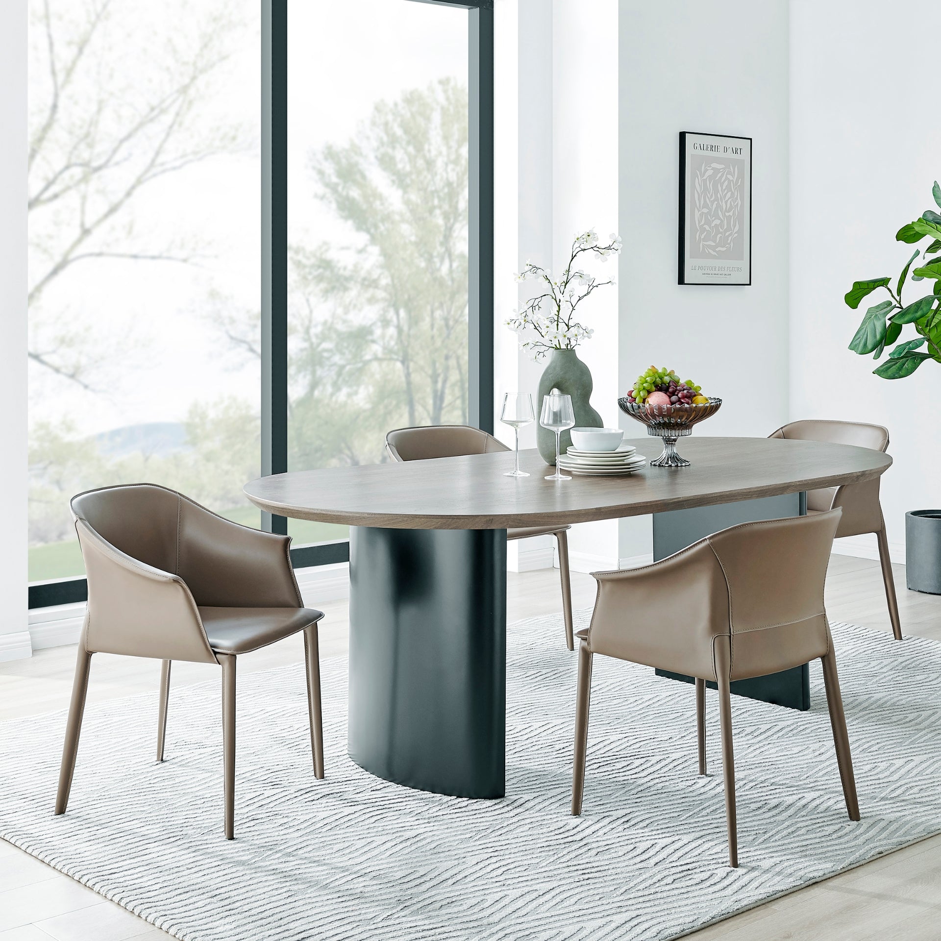 Conway  86.5" Oval Dining Table - What A Room