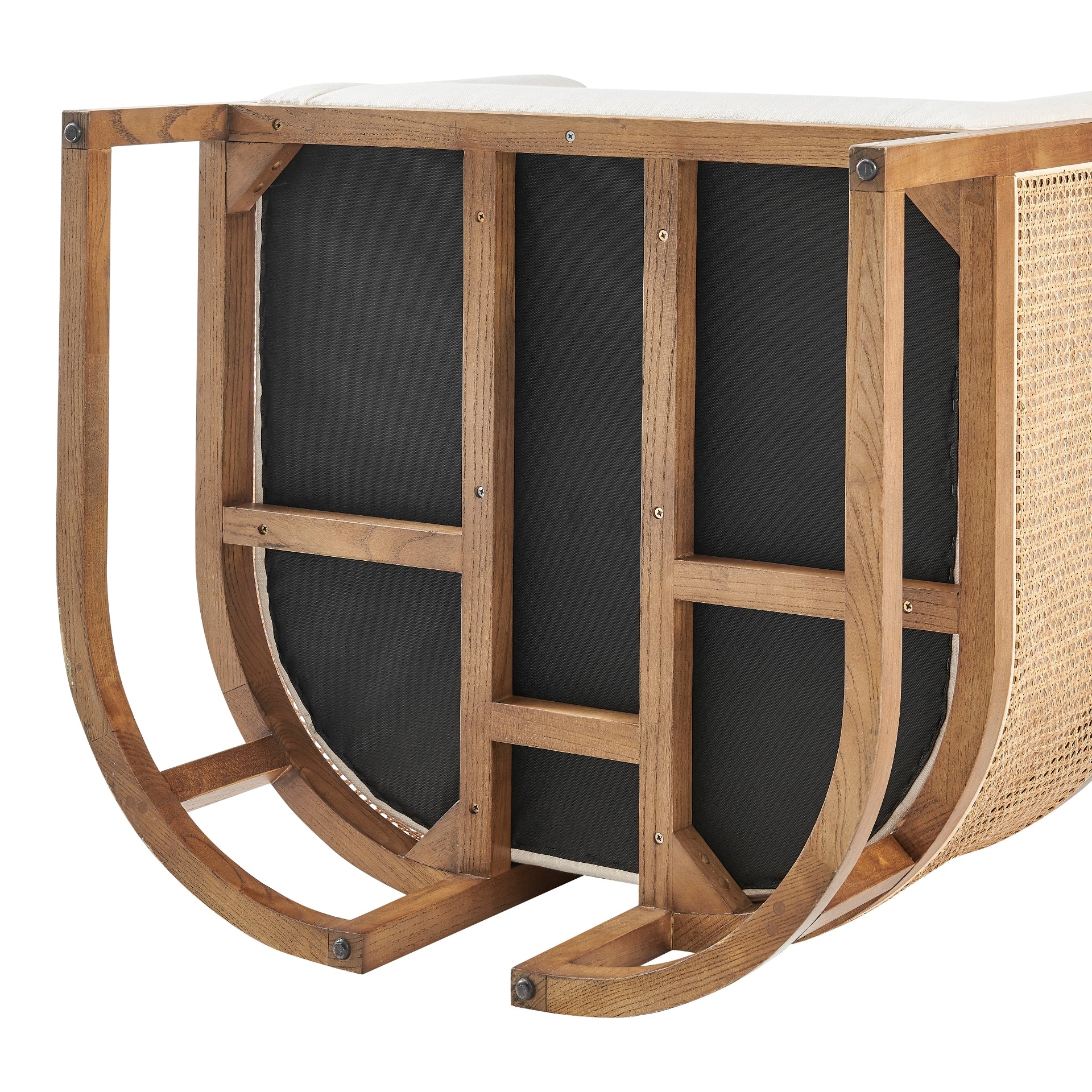 Velma Accent Arm Chair w/ Rattan - What A Room