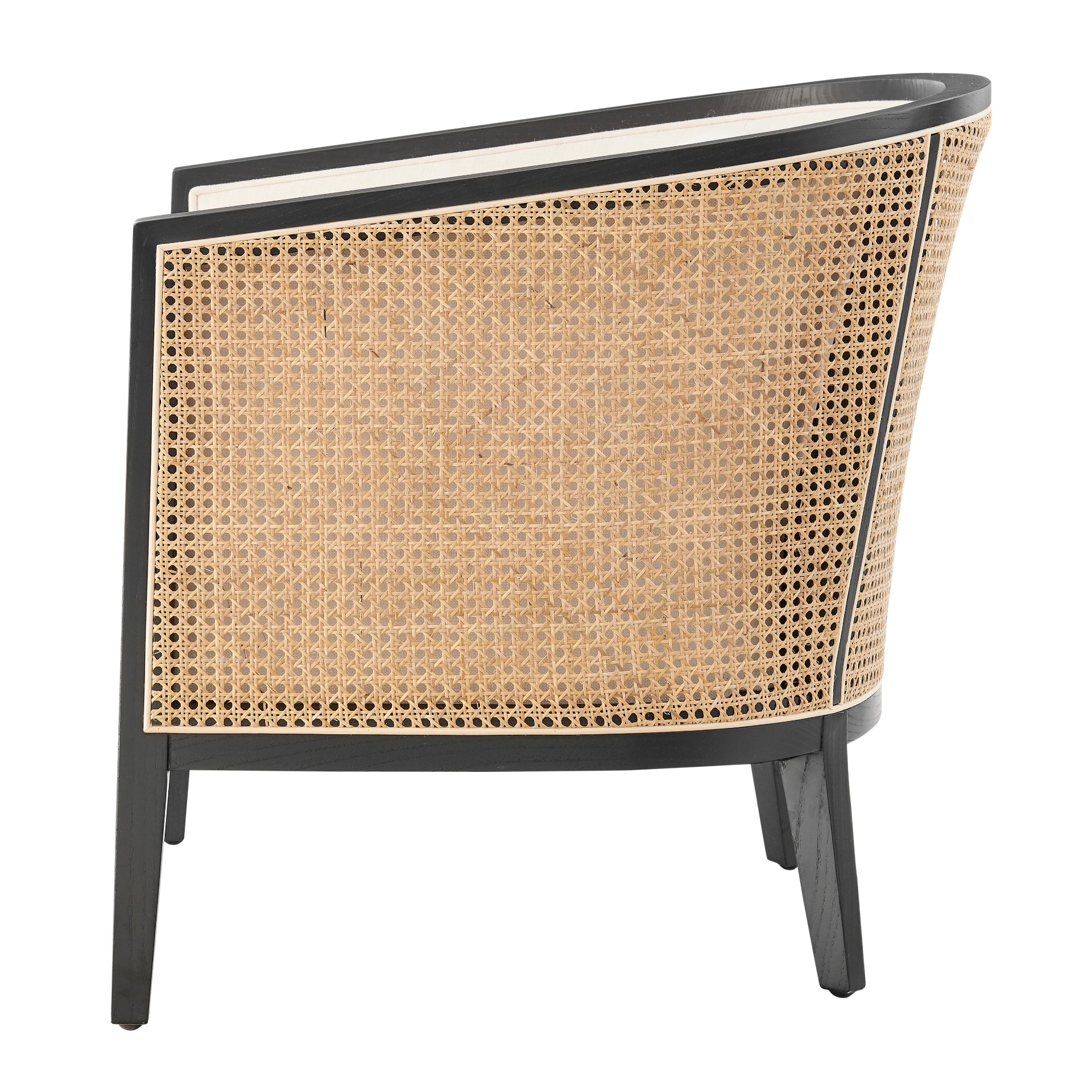 Tillman Accent Arm Chair w/ Rattan - What A Room
