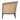 Tillman Accent Arm Chair w/ Rattan - What A Room