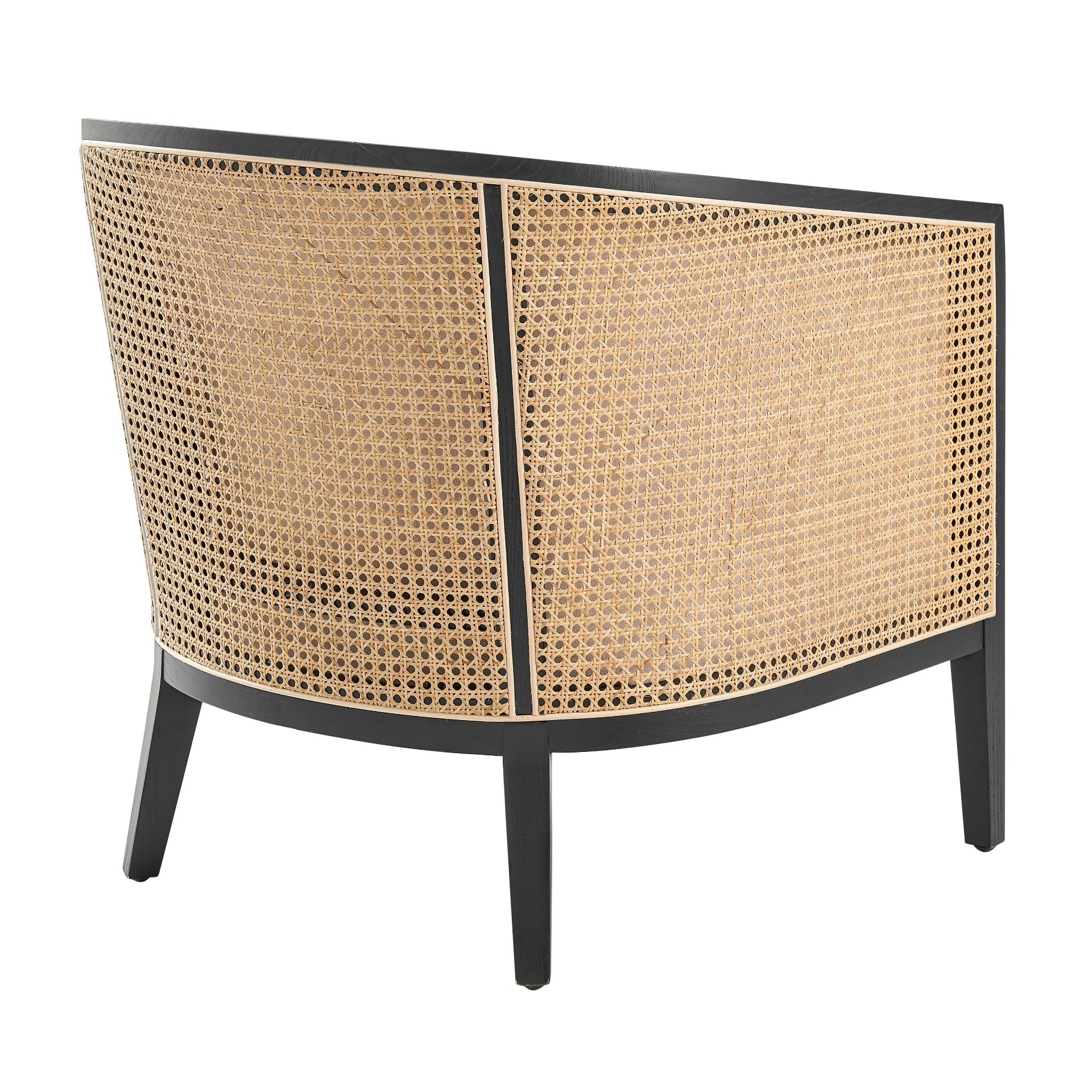 Tillman Accent Arm Chair w/ Rattan - What A Room