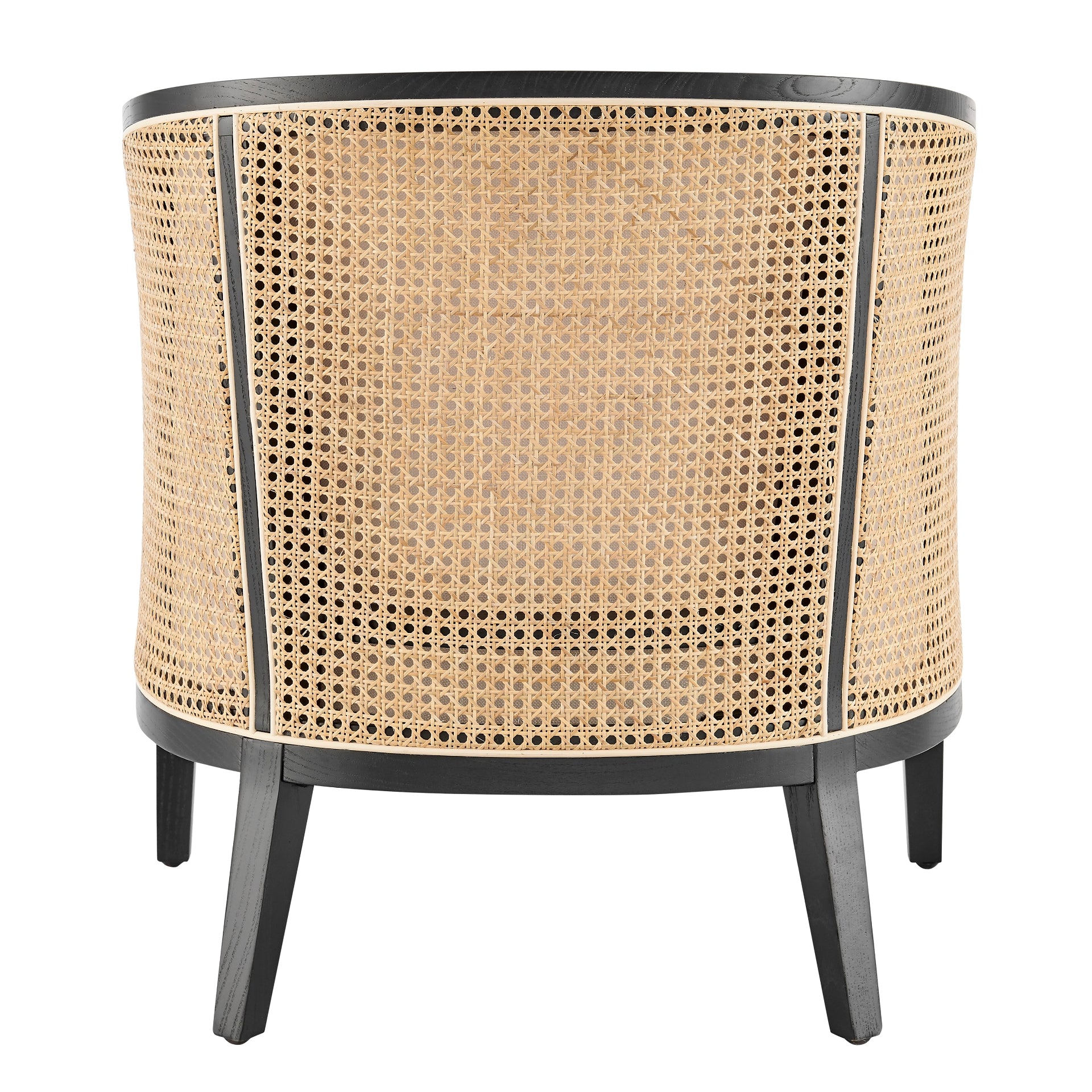 Tillman Accent Arm Chair w/ Rattan - What A Room