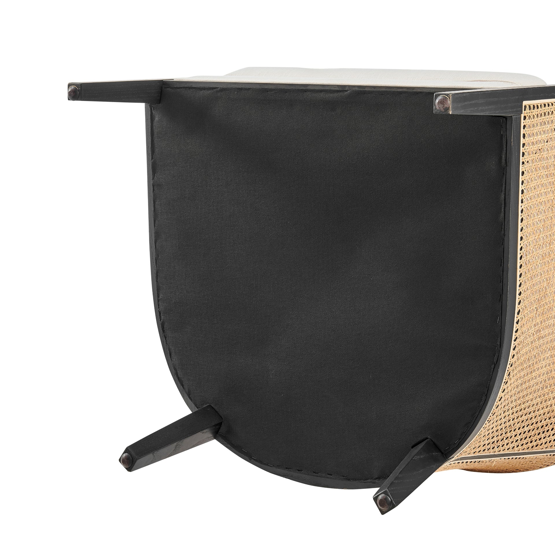 Tillman Accent Arm Chair w/ Rattan - What A Room