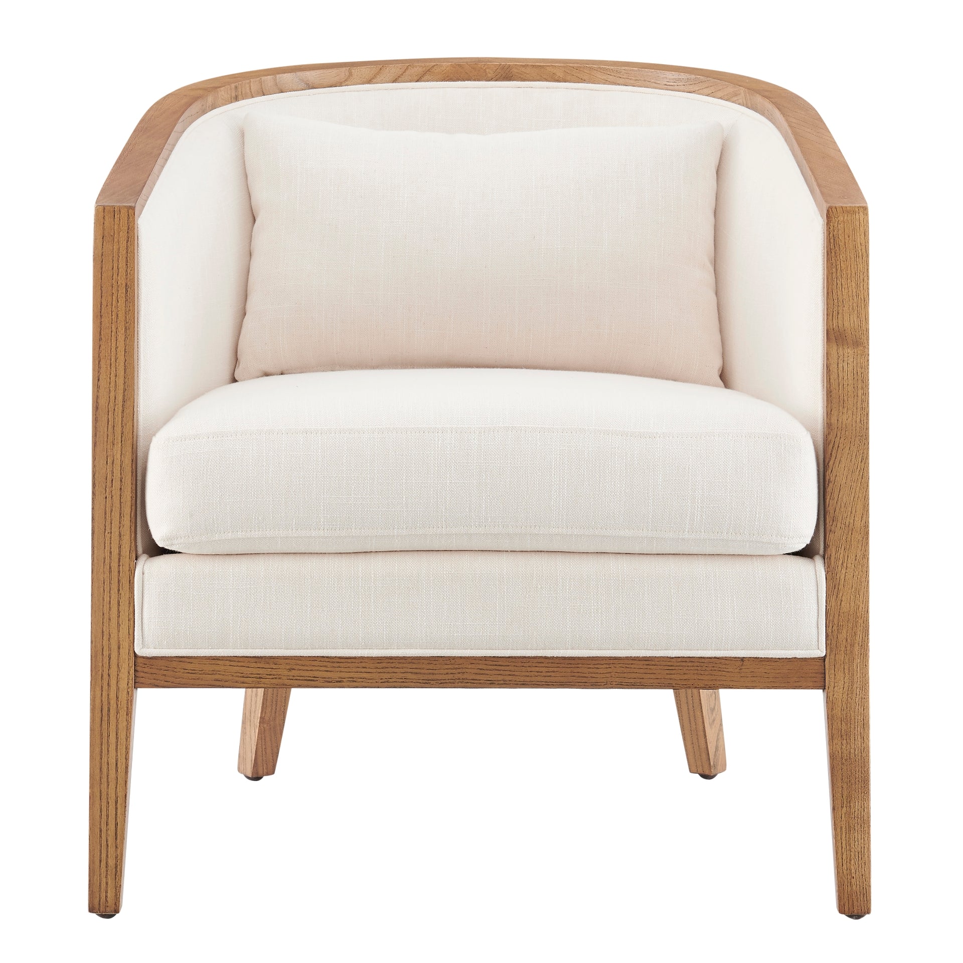 Tillman Accent Arm Chair w/ Rattan - What A Room