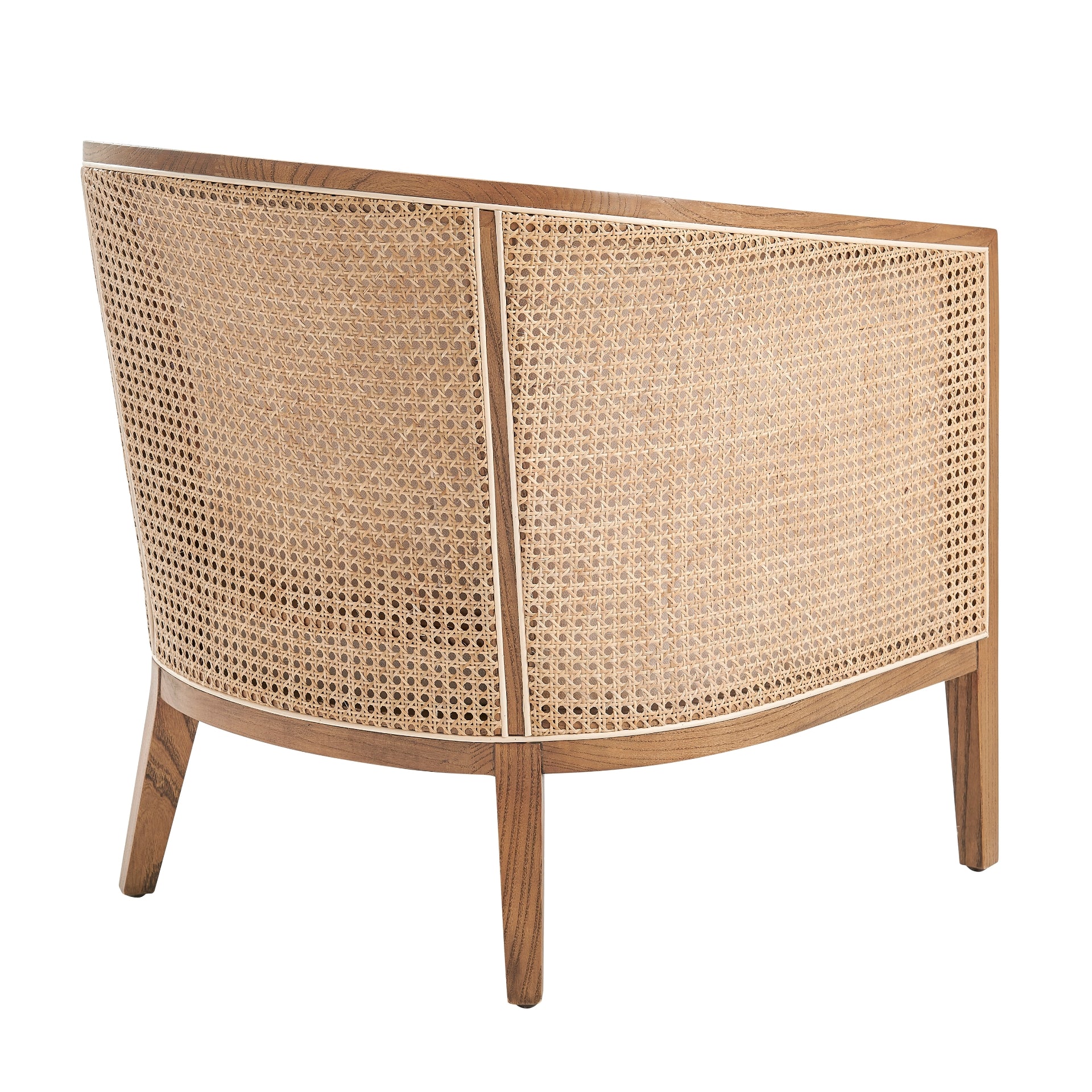 Tillman Accent Arm Chair w/ Rattan - What A Room